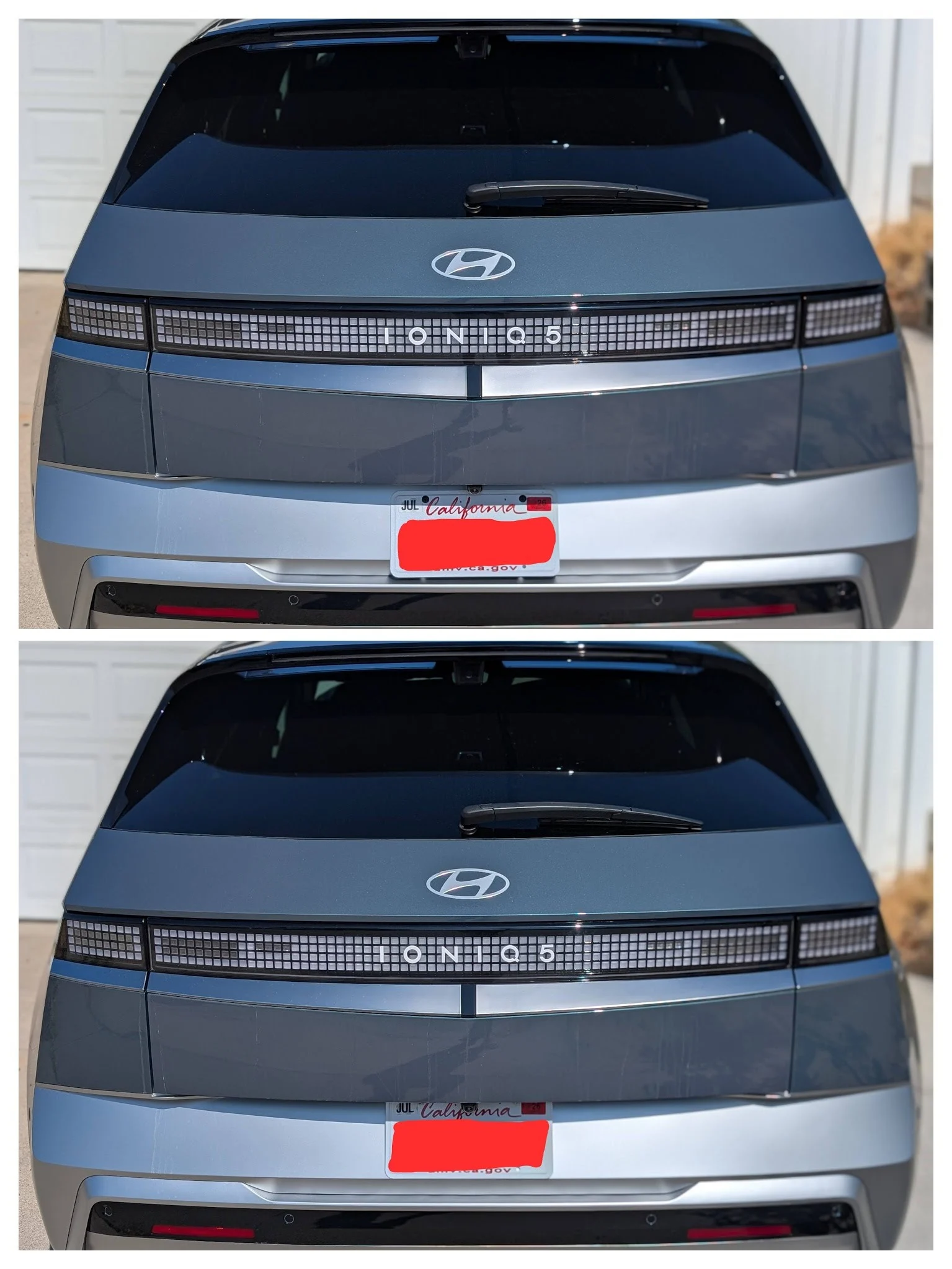Hyundai Ioniq5 License Plate Adapter (USA)