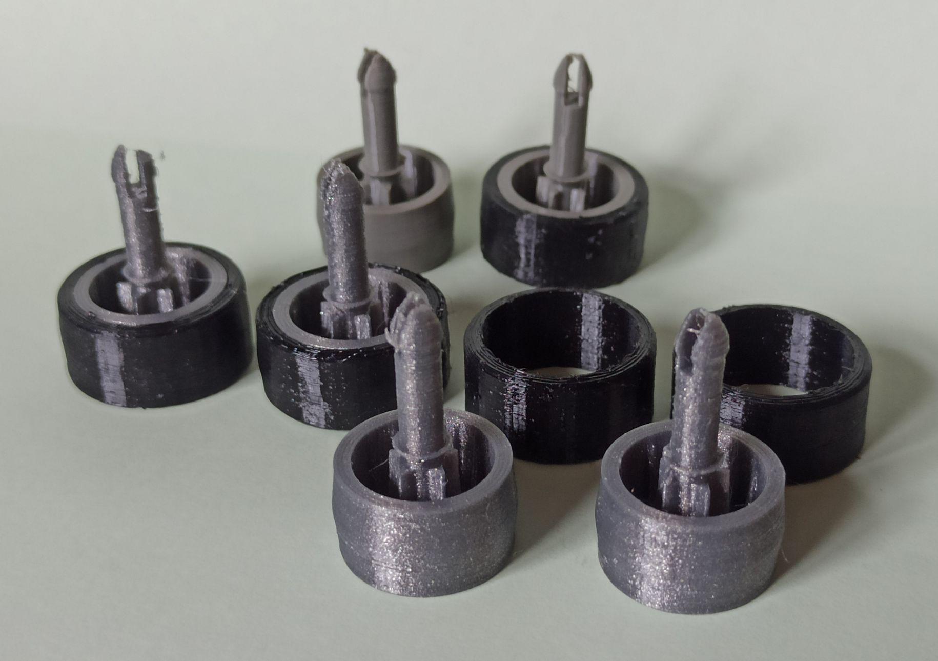 Tires and Rims for Ferrari F12 Duplo Toy