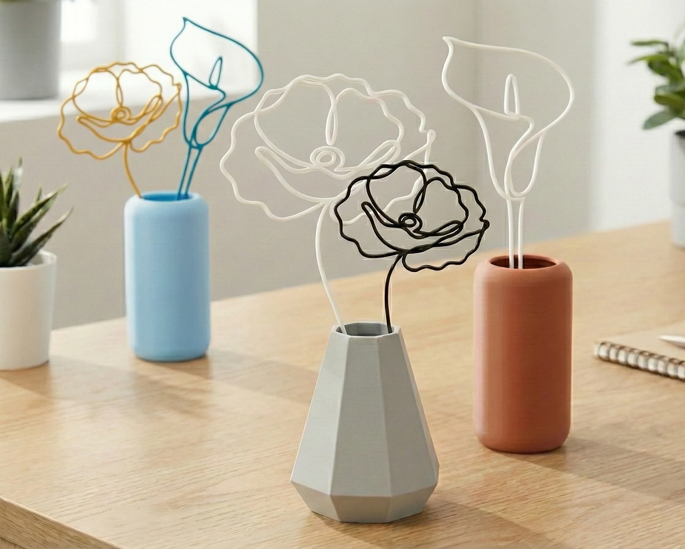 Poppy & Lily - Modern Vase Decor