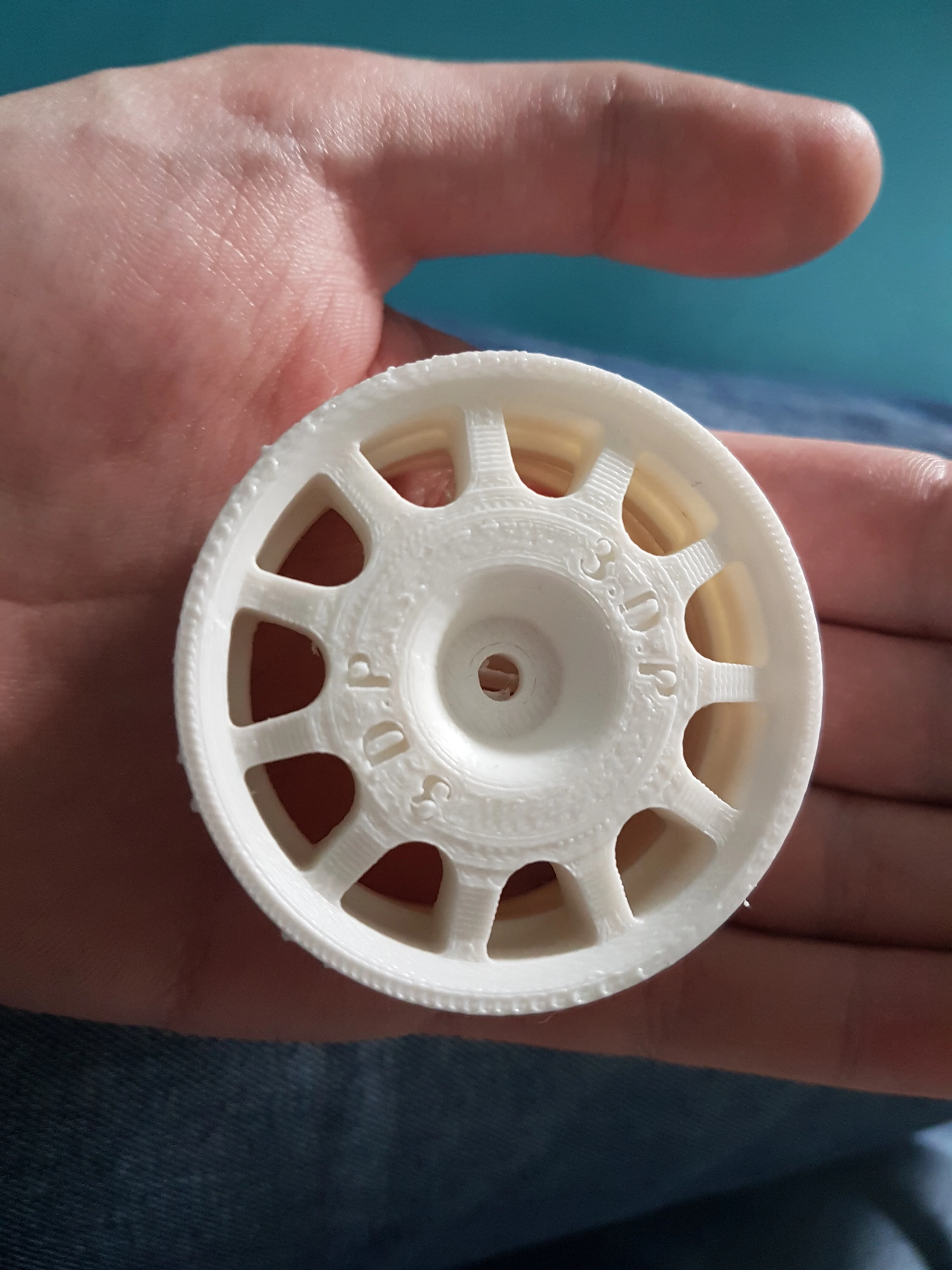 Jante rallye "WRC" V1  1/10 rc hexa 12 mm