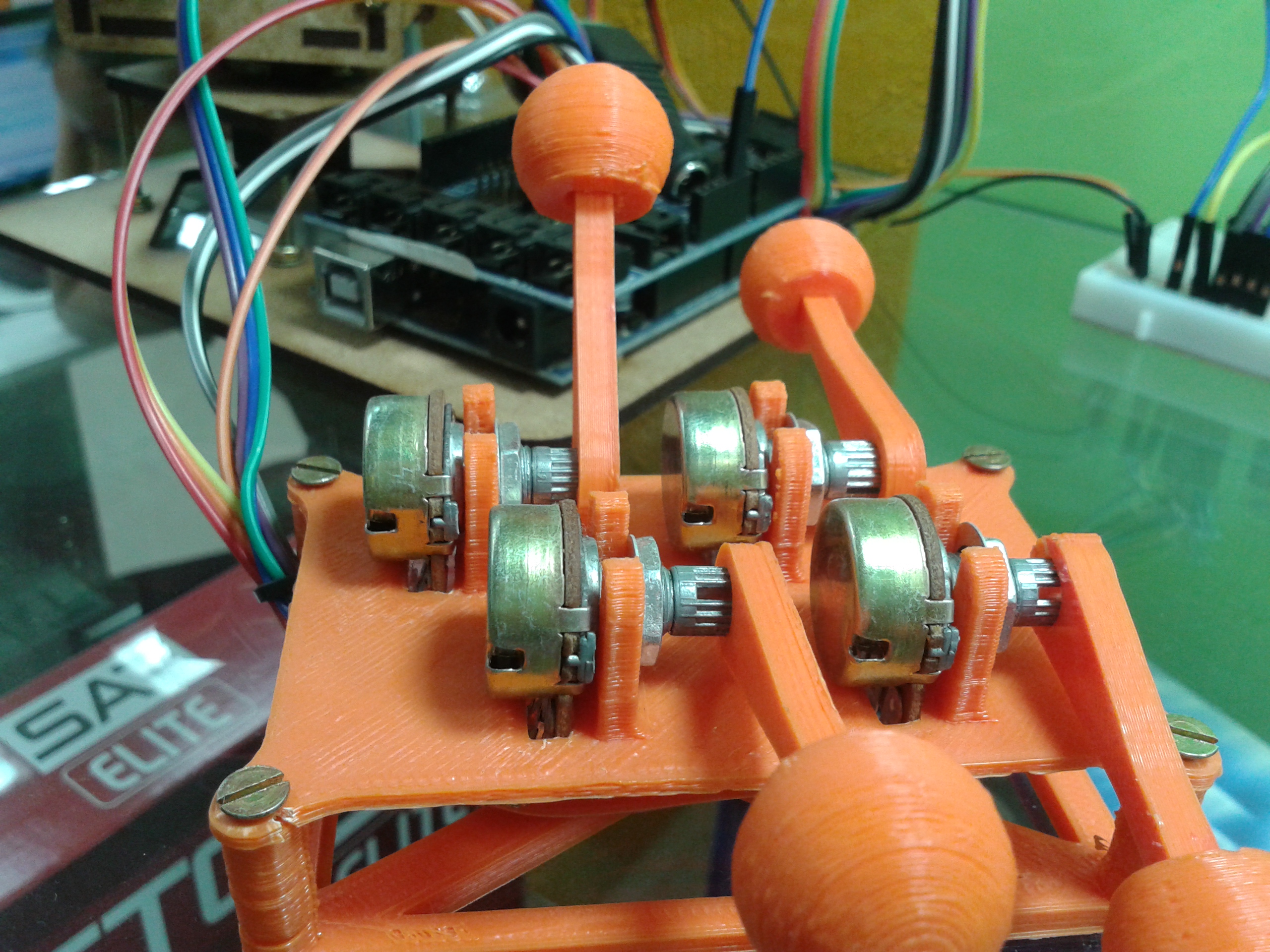 Joystick potentiometer