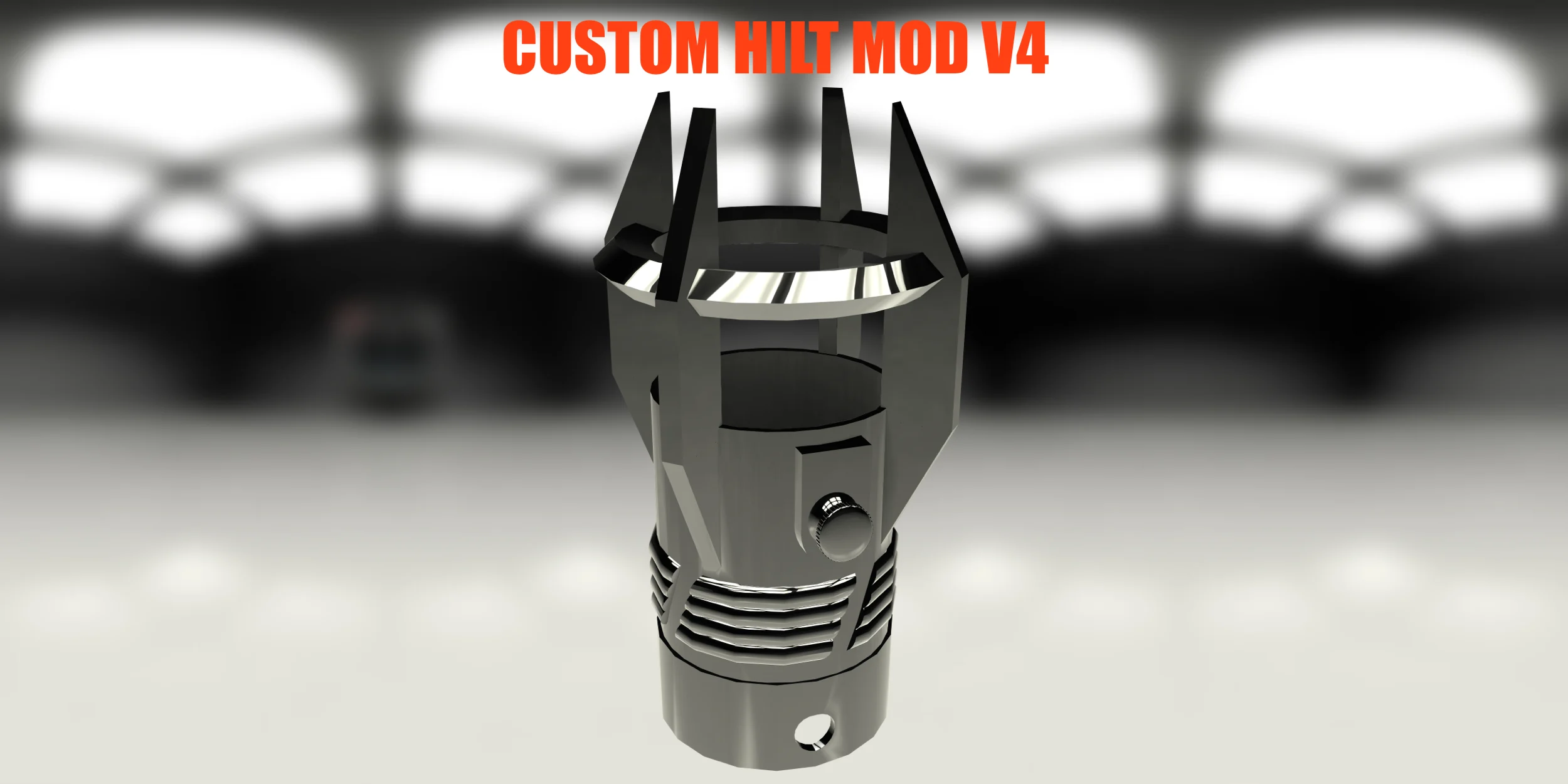 Lightsaber Custom Hilt Add-on for Disney/Hasbro Forge Lightsabers