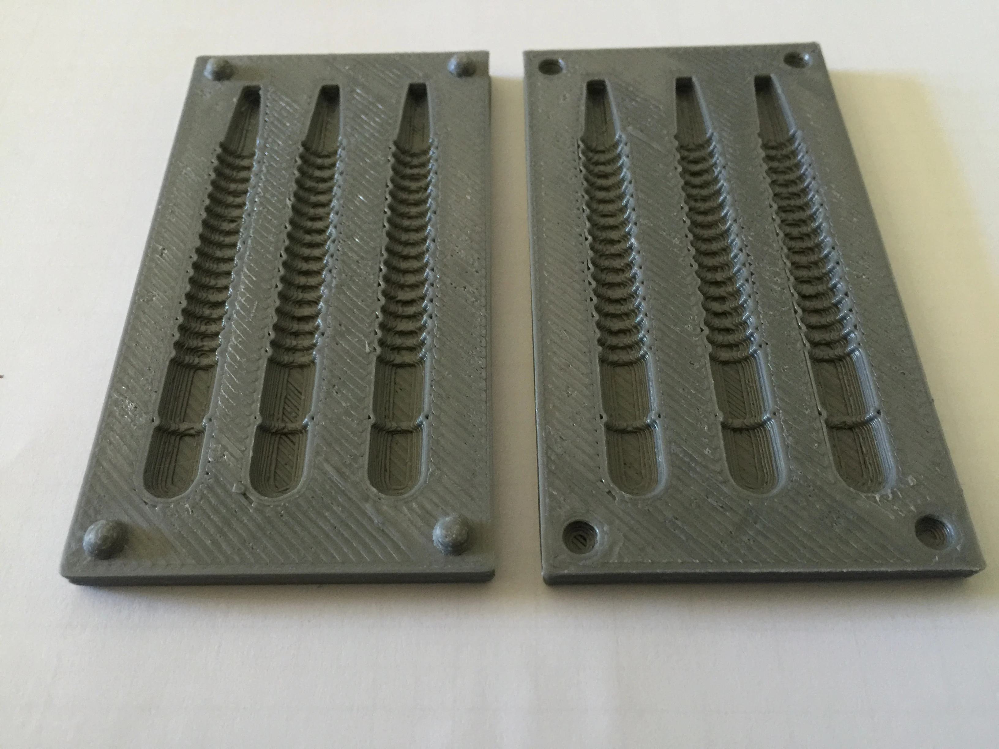 molds for fishing lures - stampi di esche per pesca