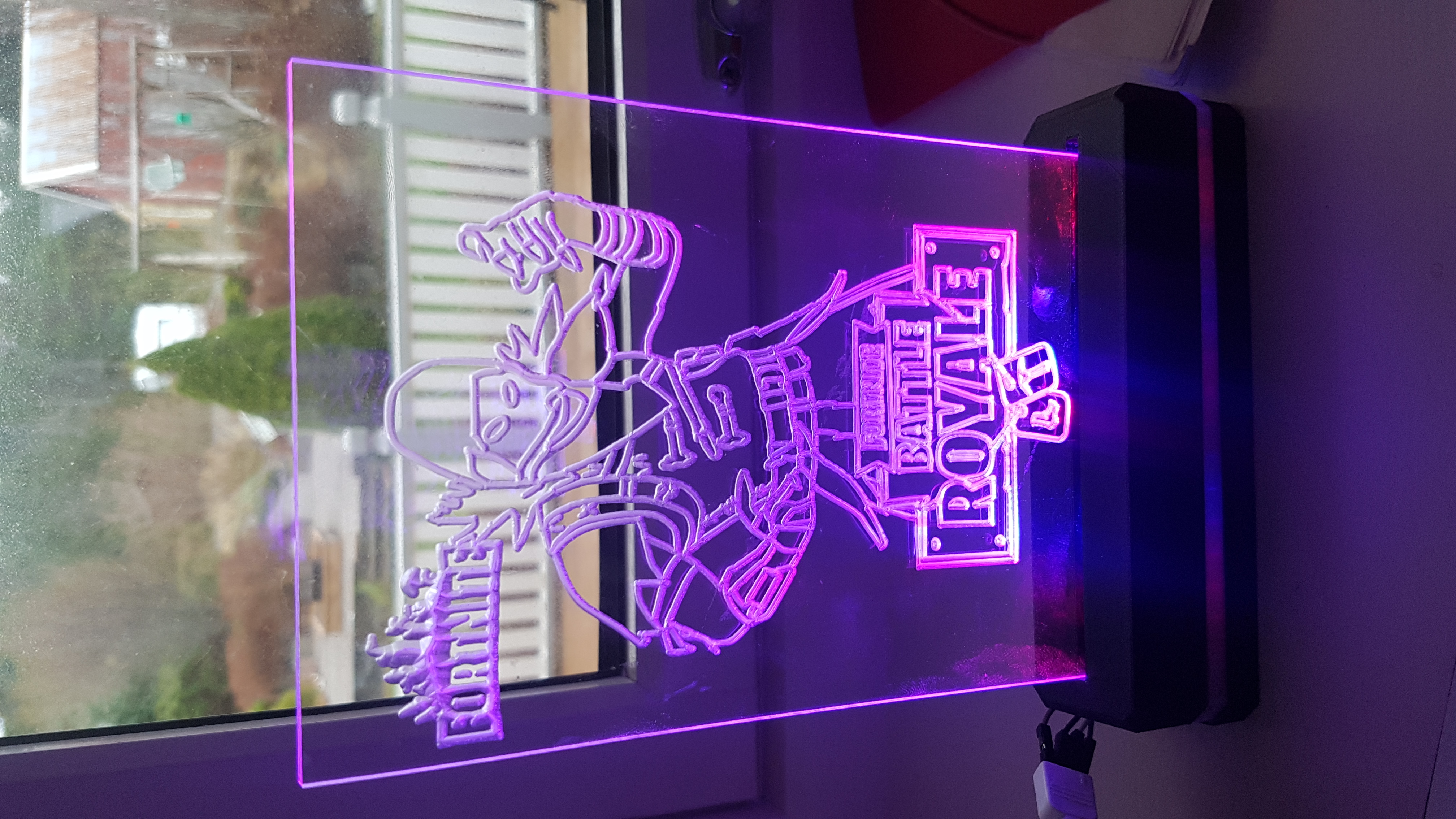 Lexan/Polycarbonate/Acrylic Lamp base