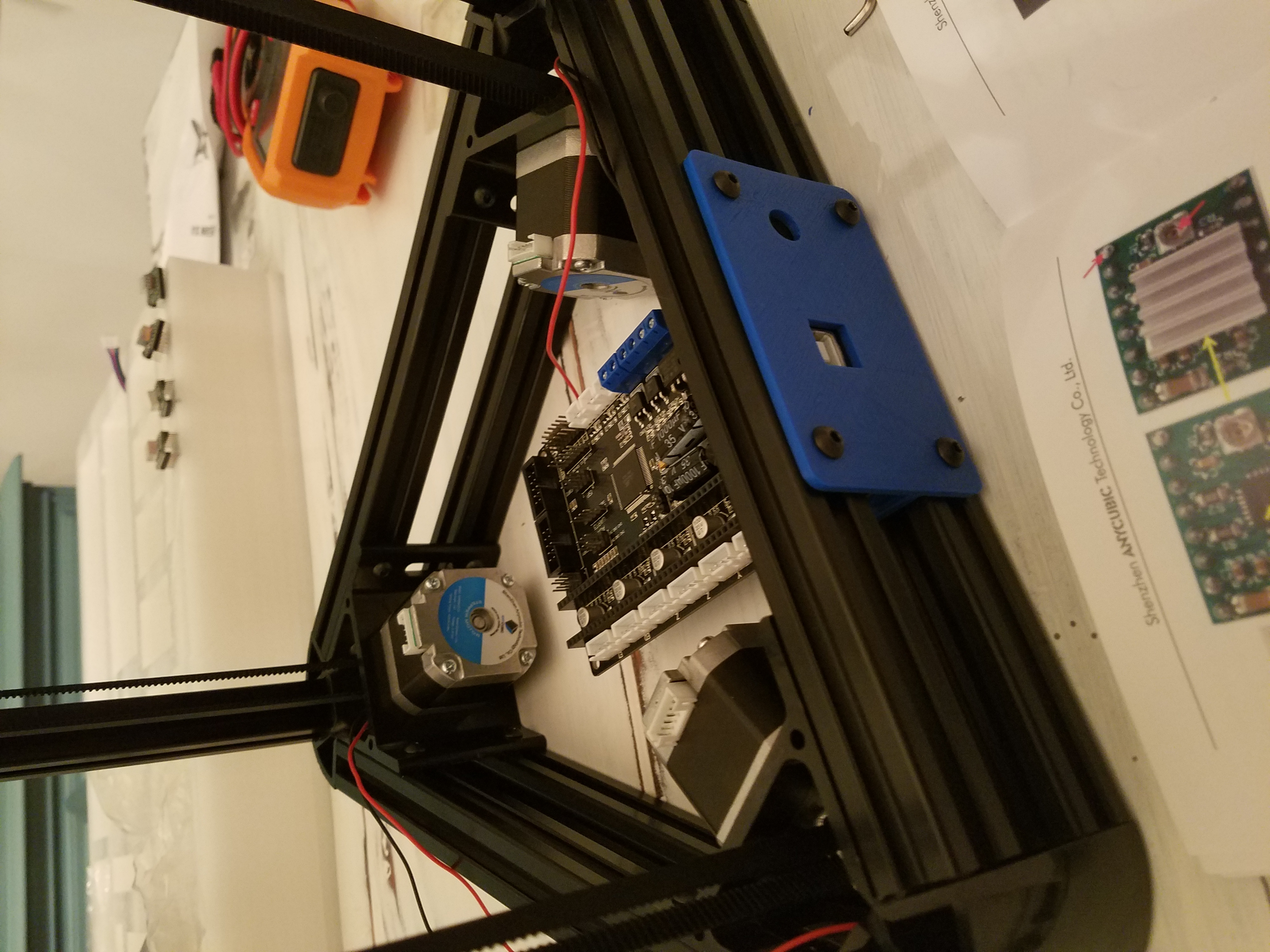 Anycubic Kossel Board Holder Modified (improved) Part A14