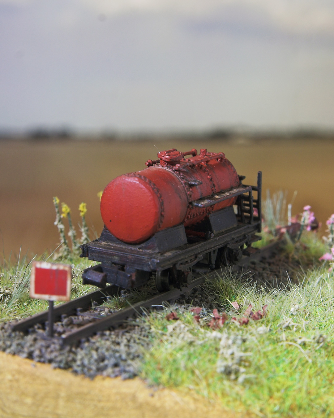 1/120 scale TTm 1000mm narrow gauge tank car
