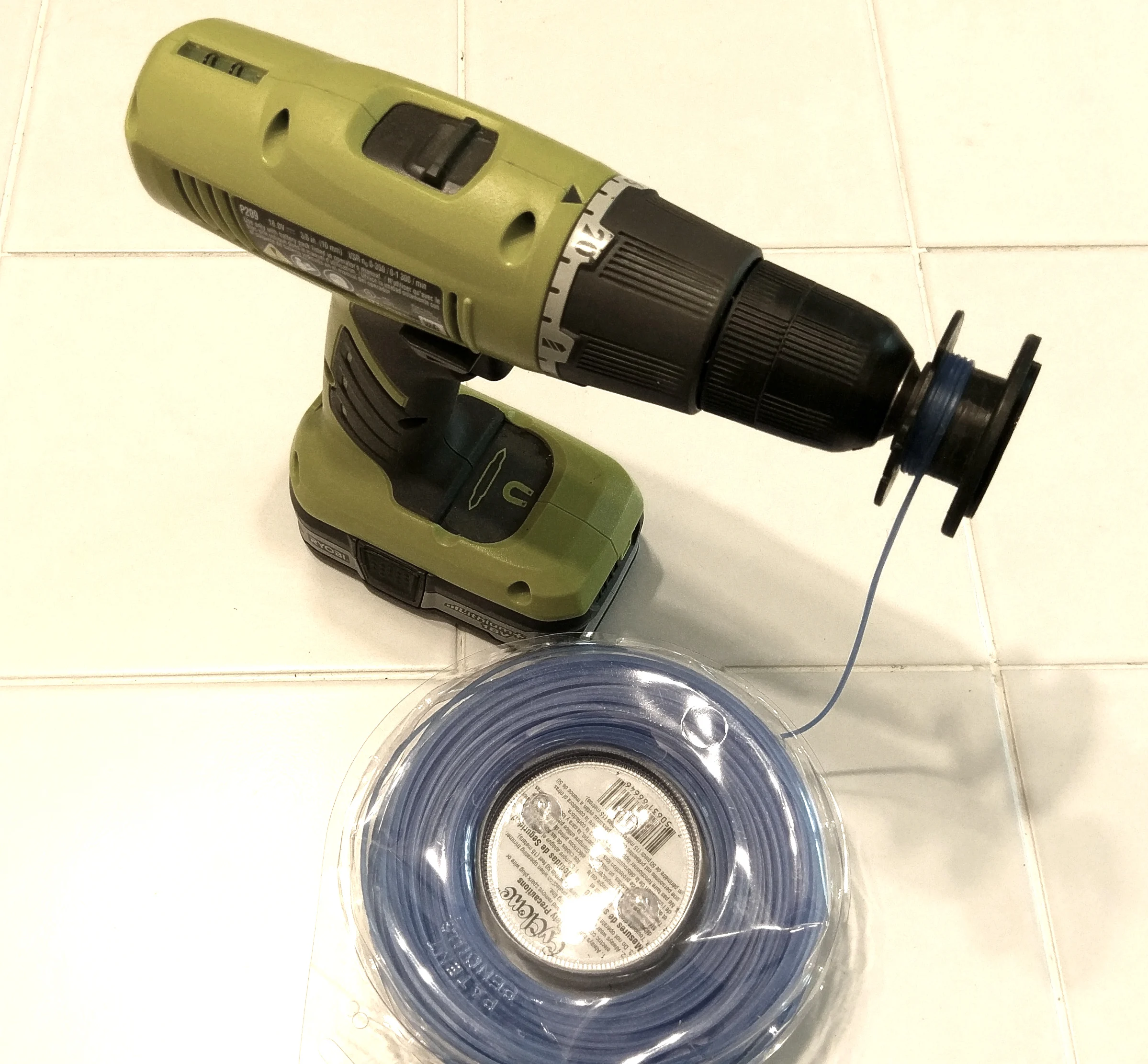 String Trimmer Spool Winder for Ryobi Trimmers