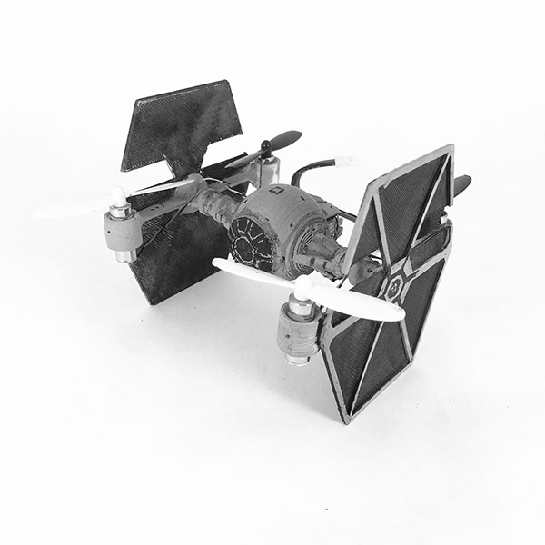 Tie Fighter Body for Hubsan X4 H107L