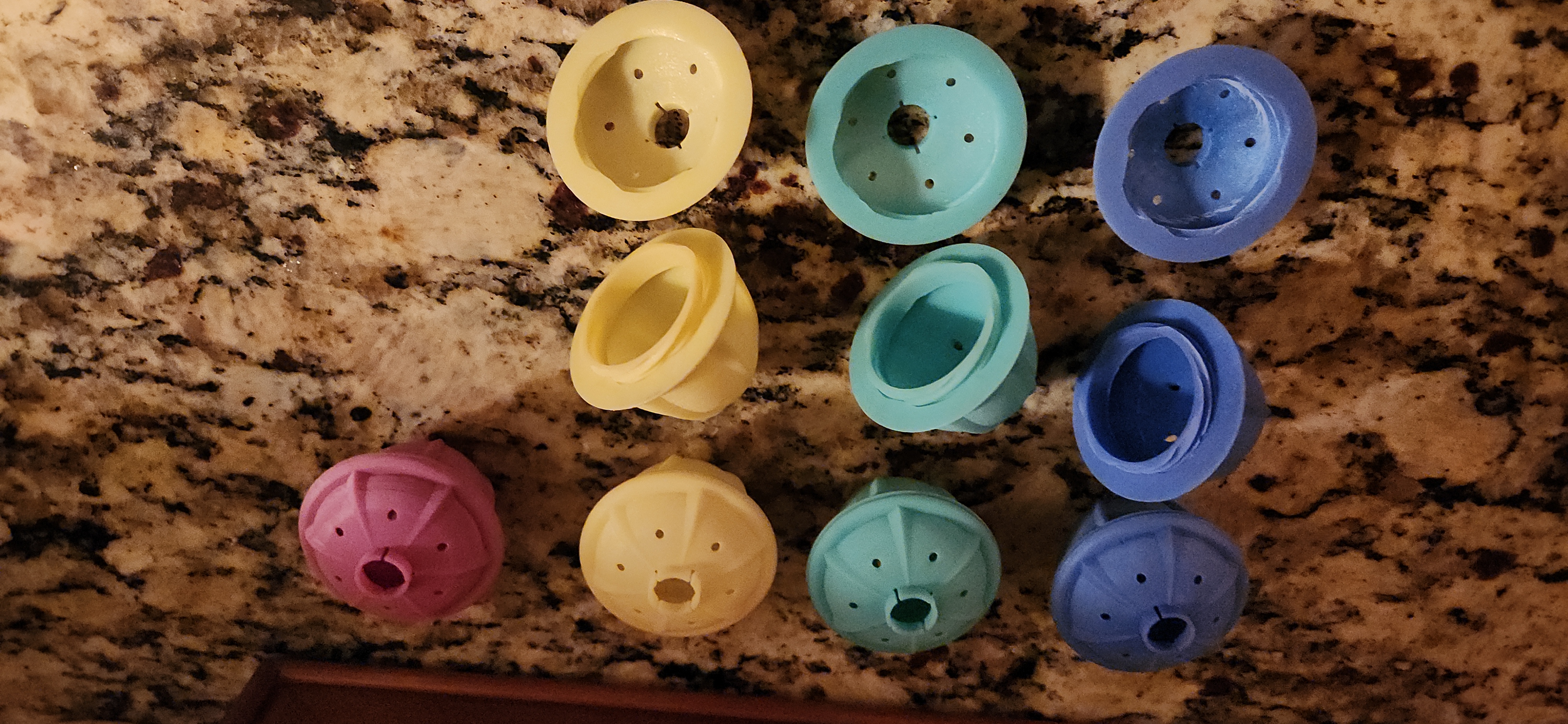 Repairable Bubble Light holder