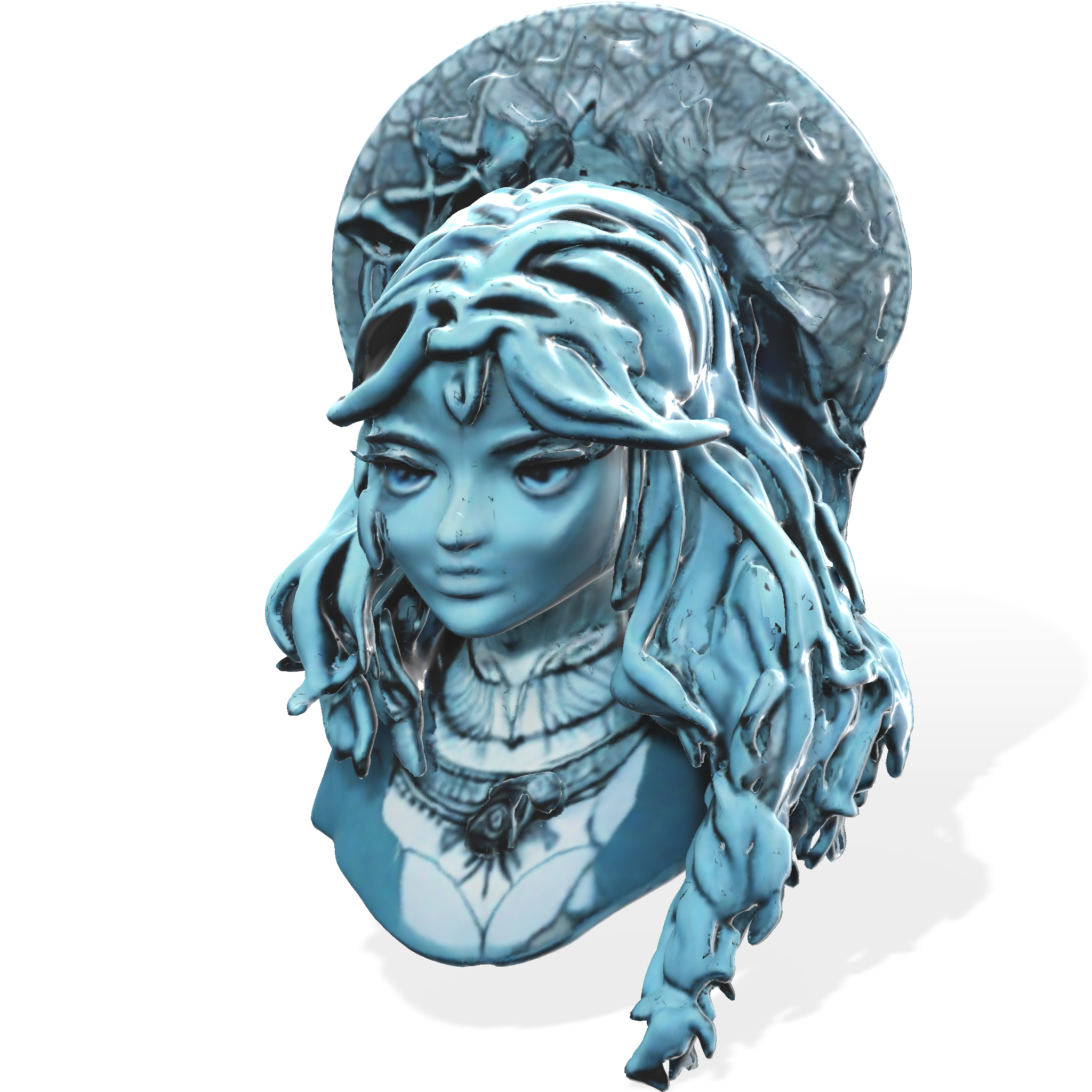 Ethereal Water Maiden Bust
