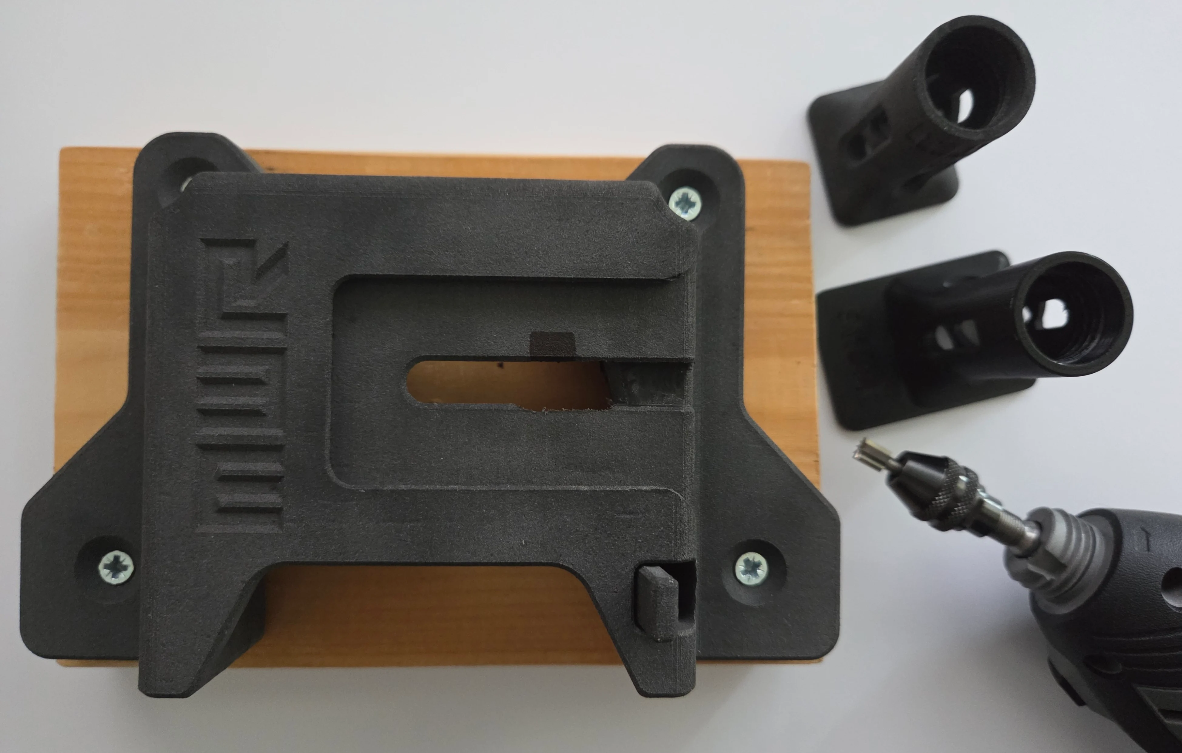 Remix: Dremel Mount for CF20/DYE Mag Notcher EMF200 Conversion– Compatible with DRMEL 5.6 mm Bit