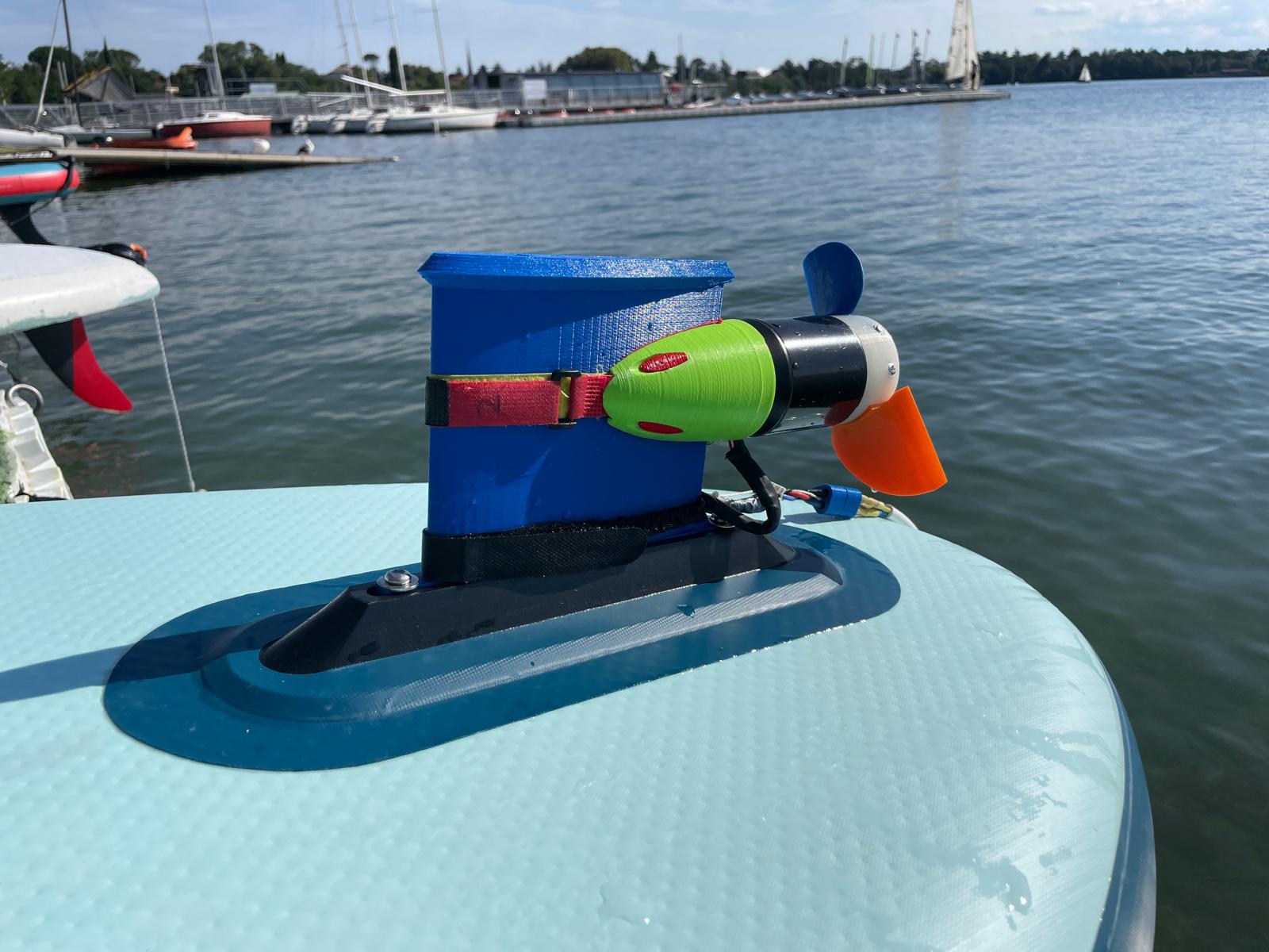 E-foil motor hub