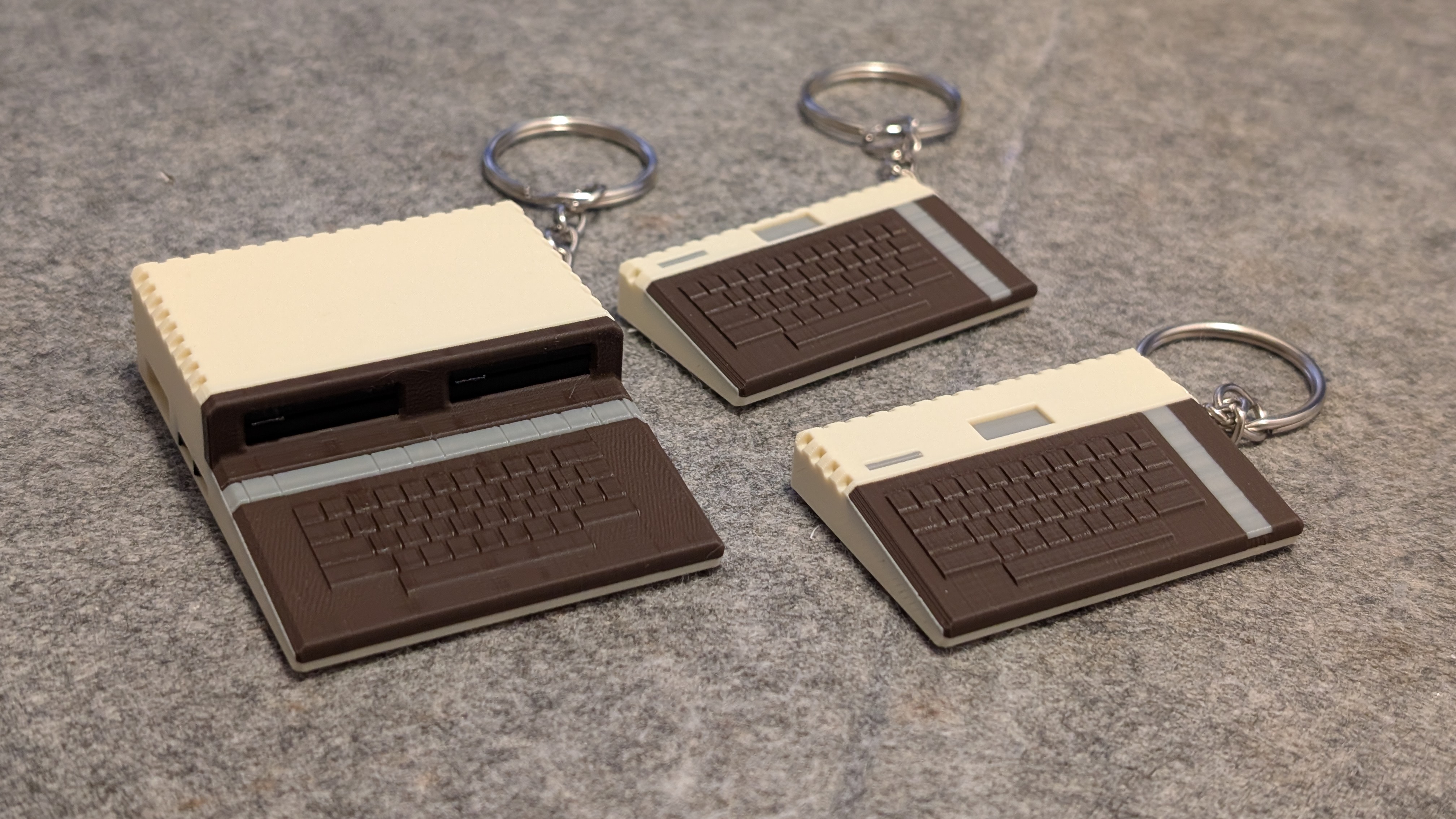 Keychain Dongles Atari XL Lineup
