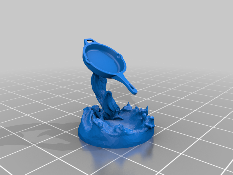 D&D Spiritual Weapon Frying Pan