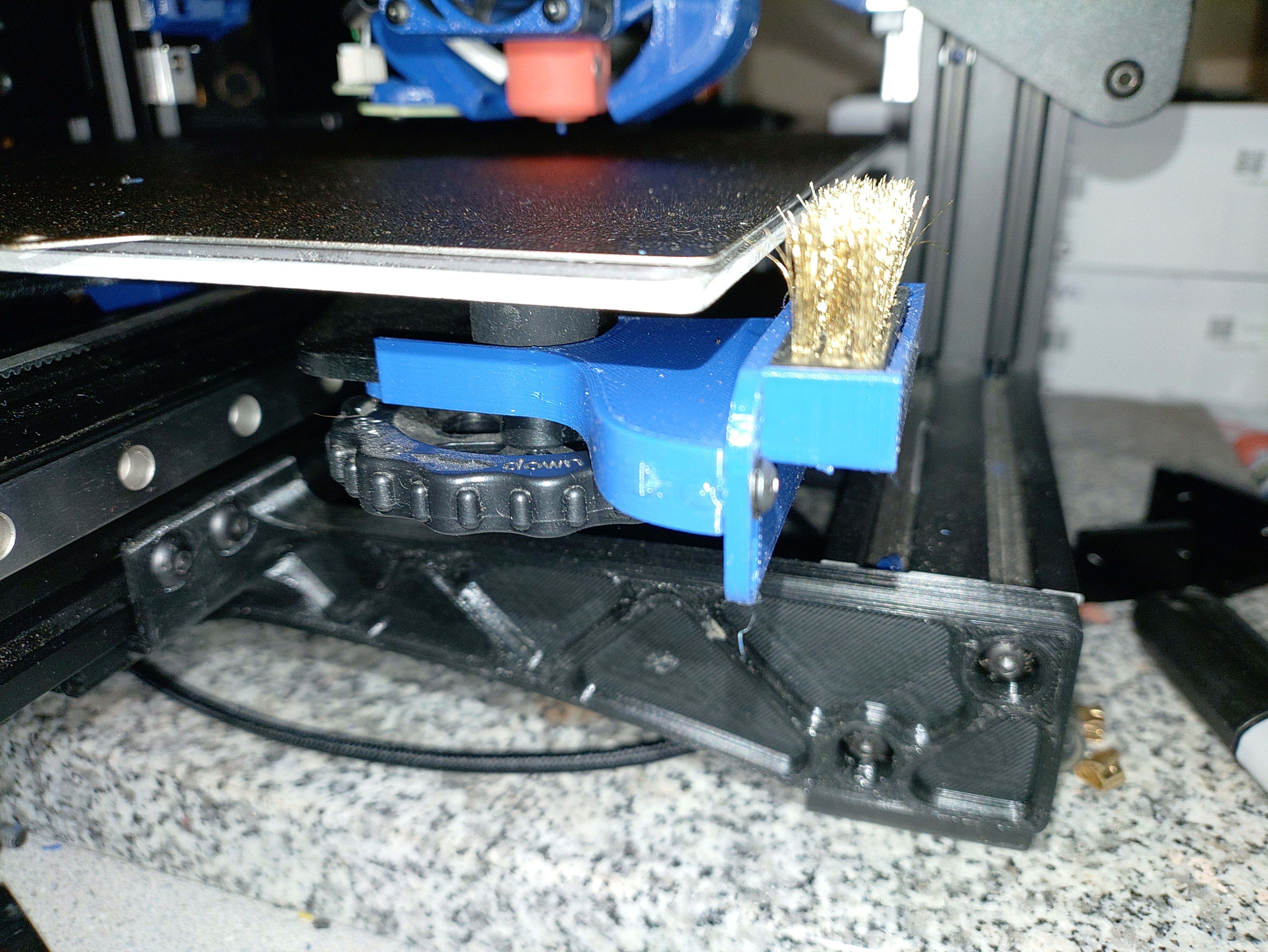 Ender 3 V2 Nozzle scrubber