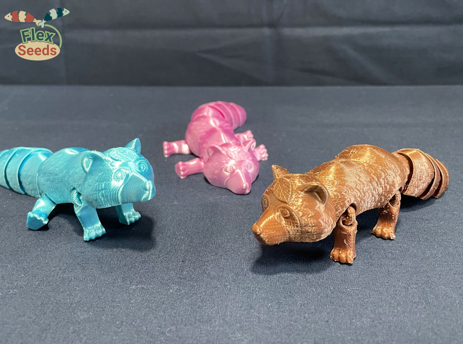 Flexi Tanuki Assembly Kit (Print-in-place)