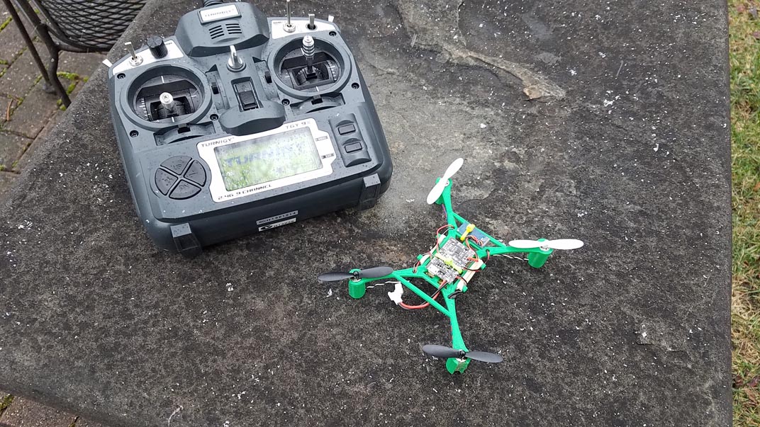 Budget Microquad - FlySky