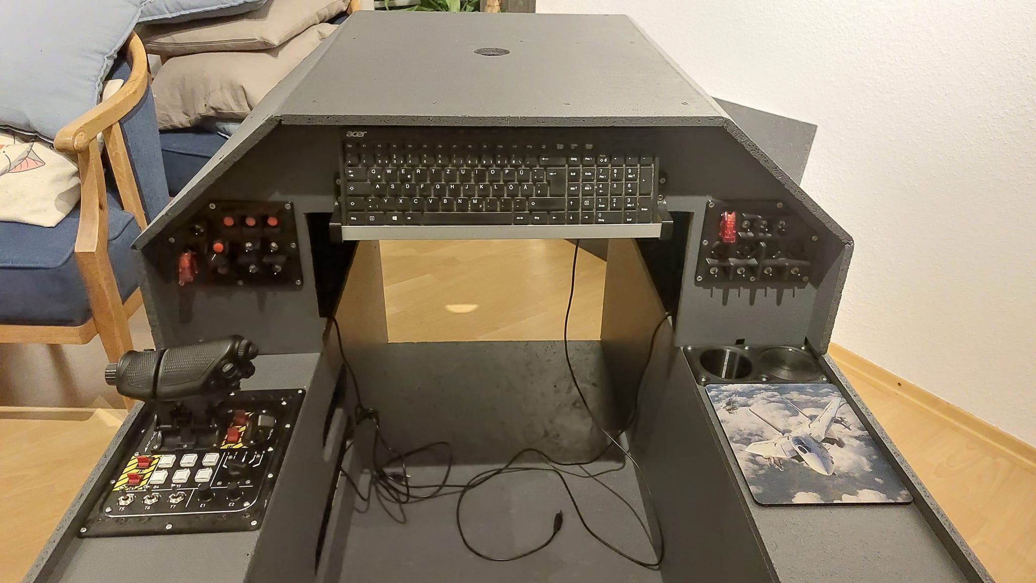 Flightsim switchpanel/box