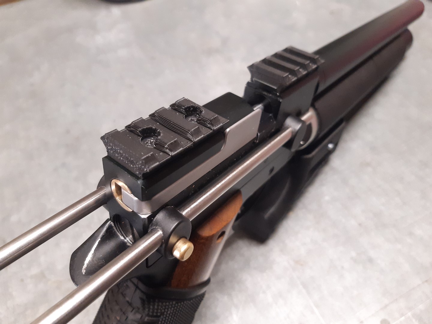 PP750 Dovetail to Picatinny Replacement Rail