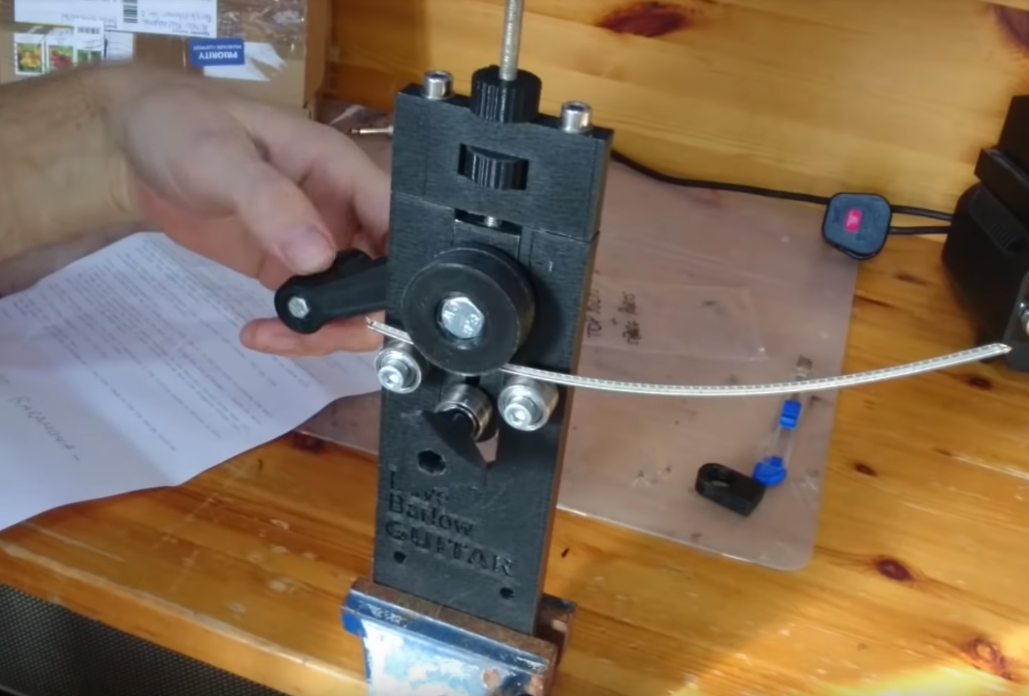 Guitar Fret Wire Bender