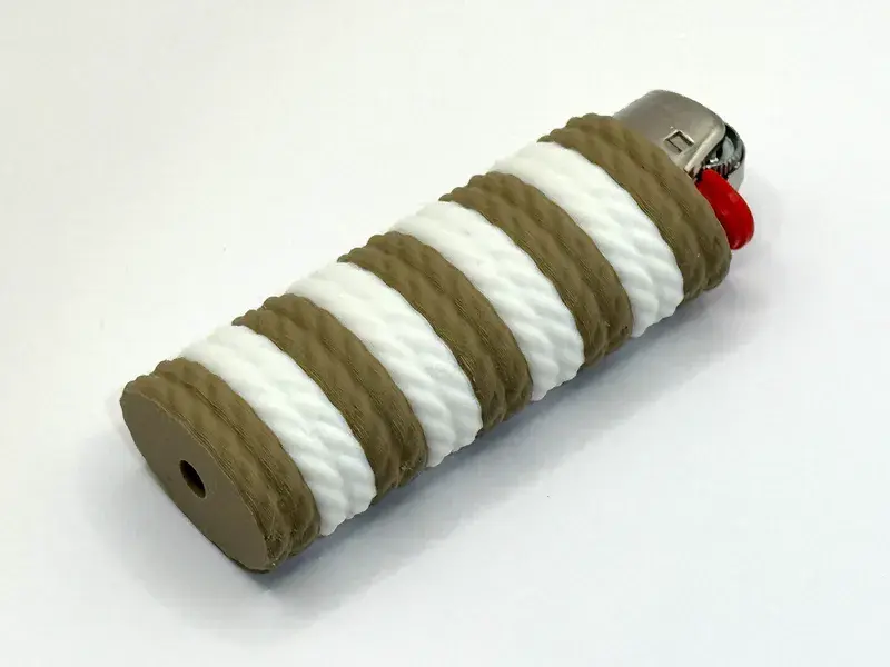 Knitted BIC Lighter Cover
