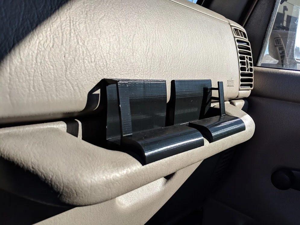 Jeep TJ dash holder