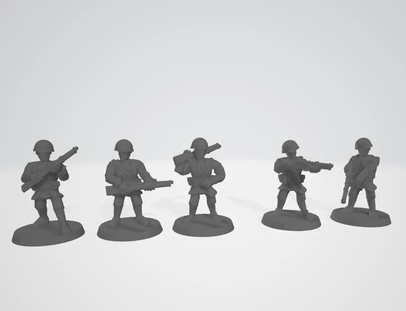 6mm infantry american ww2 rifle
