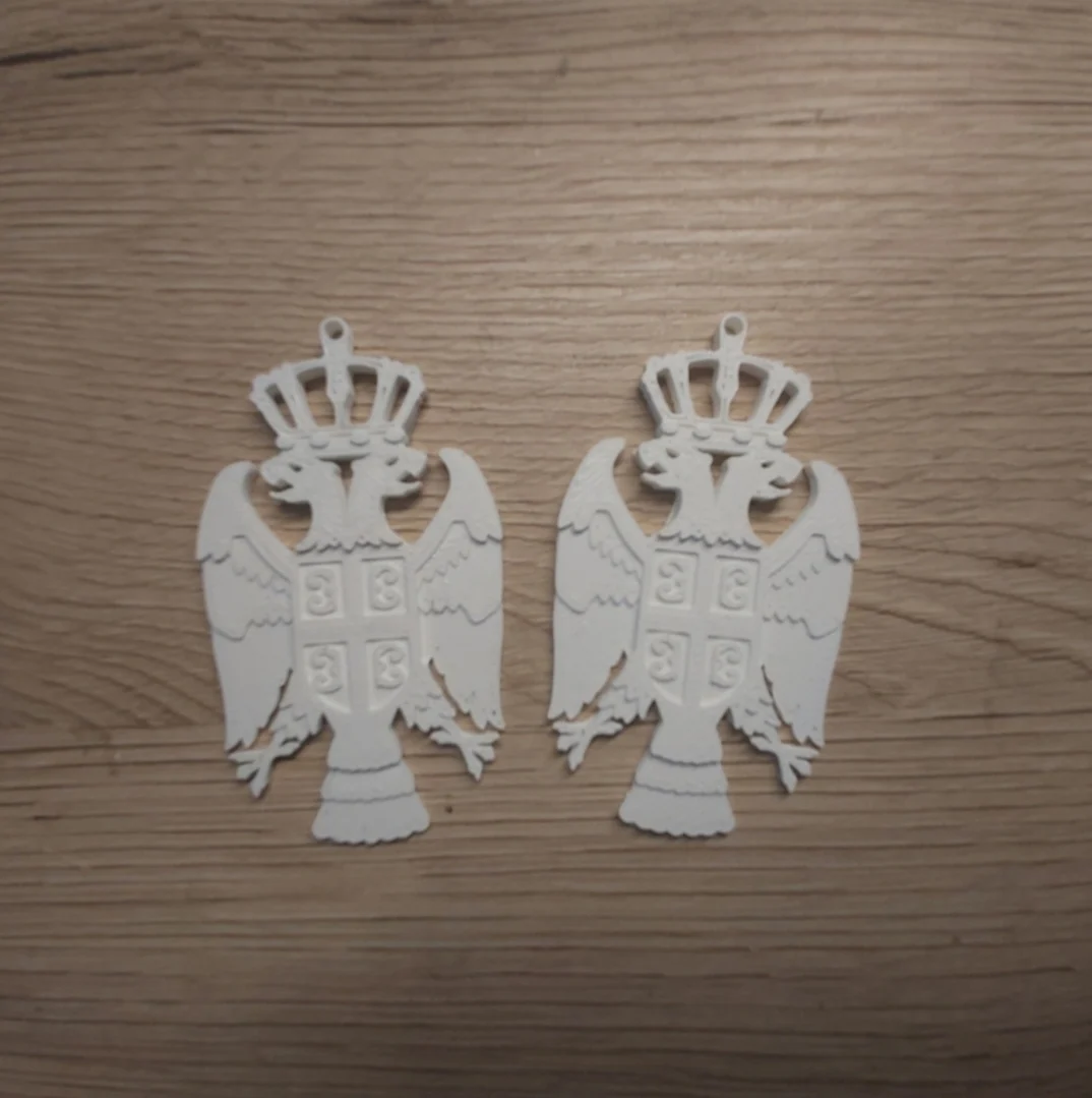Srpski dvoglavi orao (Serbian double-headed eagle)