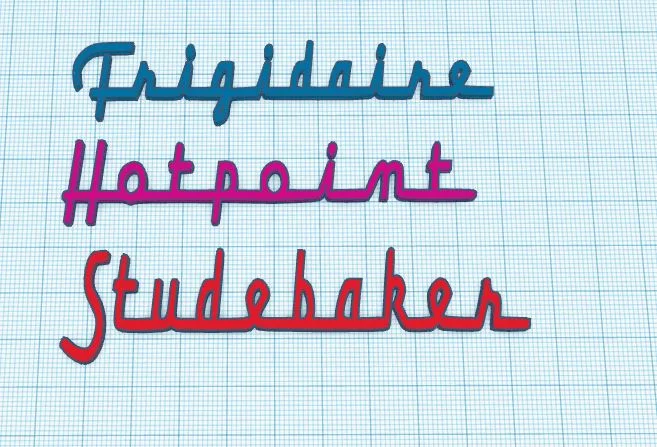 How to Make Retro and other Font Style Name Plates