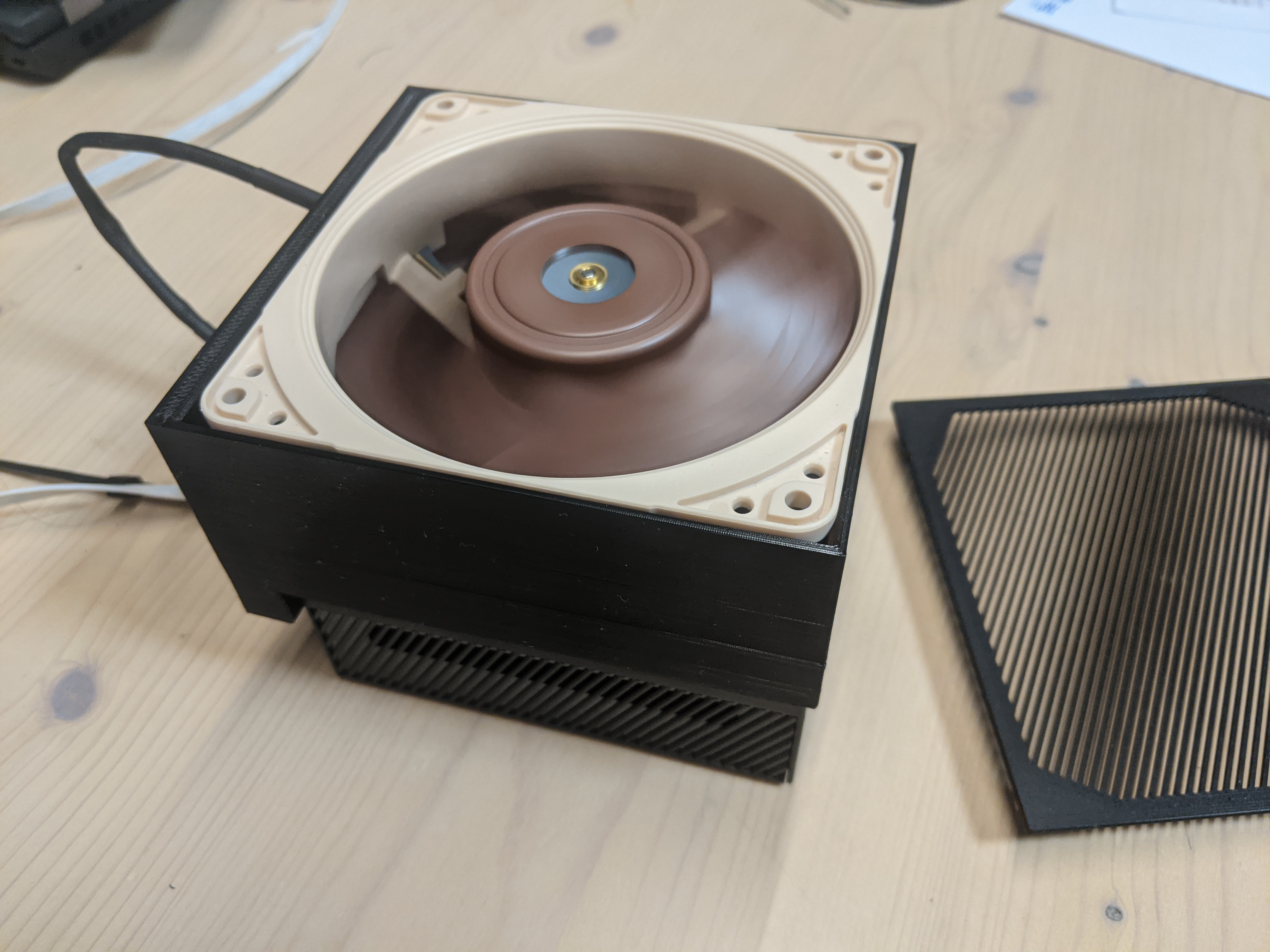 120mm Fan Adapter Case for the Asus PN50