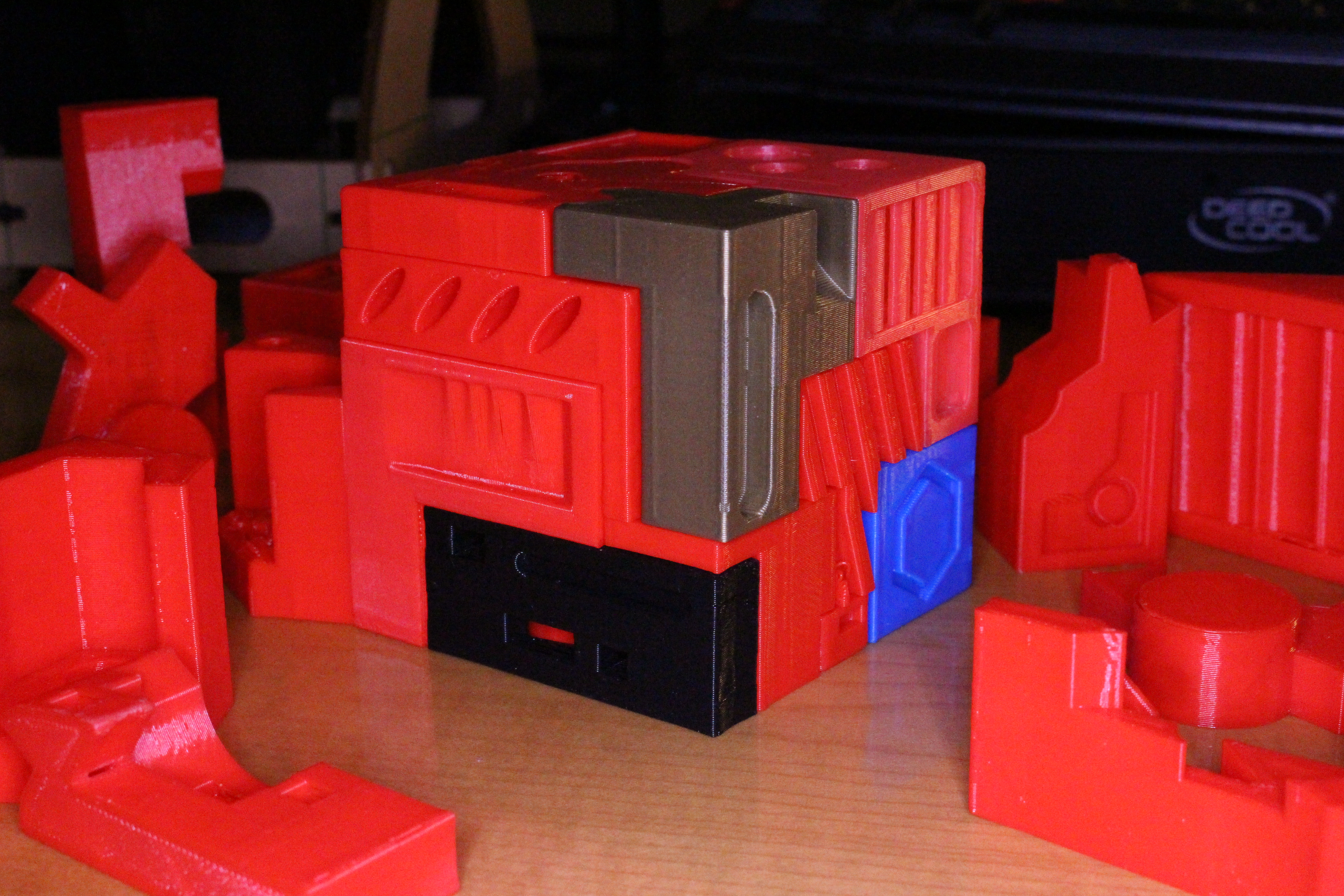Alien Fortress Puzzle Cube