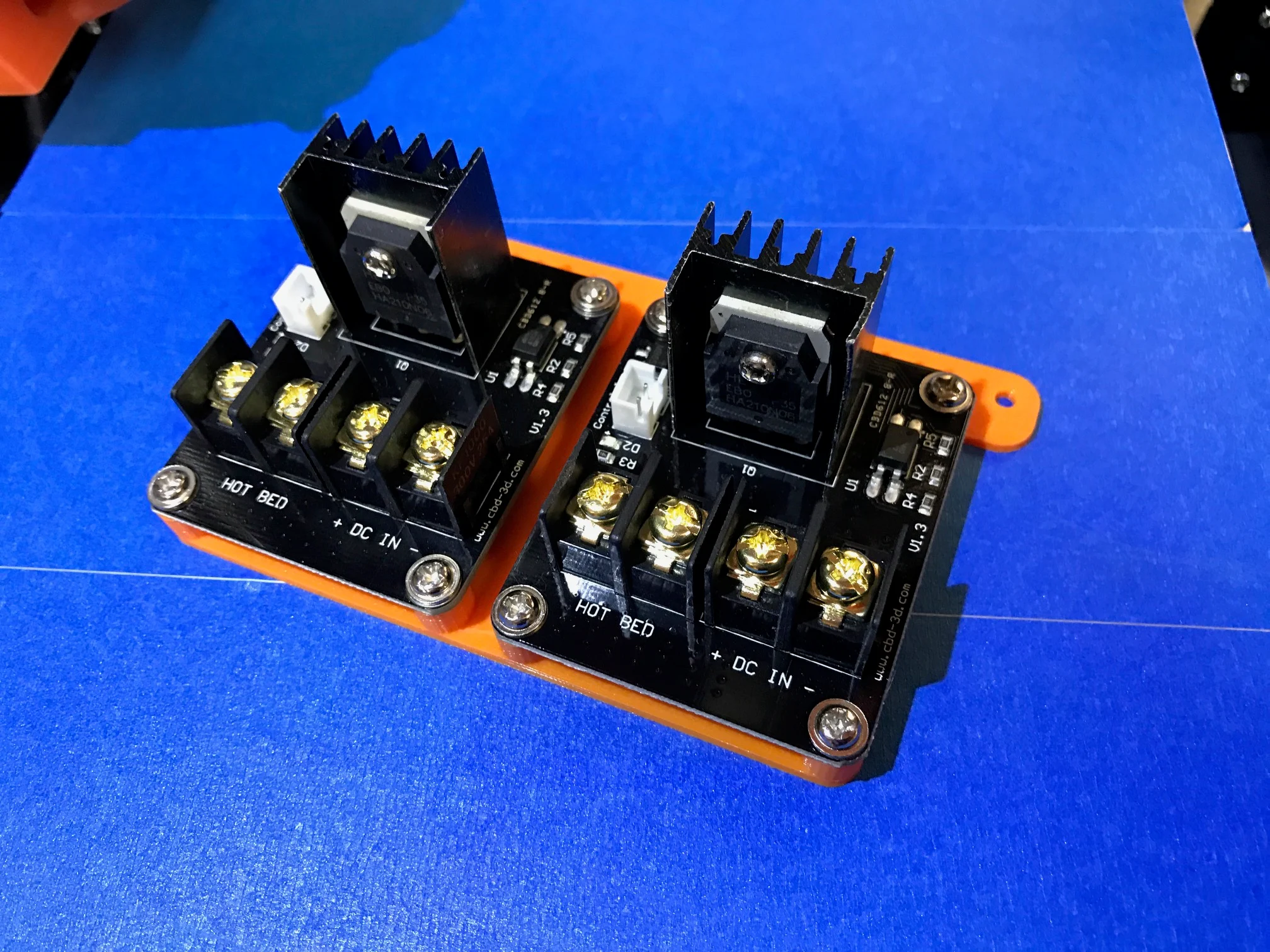 Anet A8 Dual Mosfet Mount