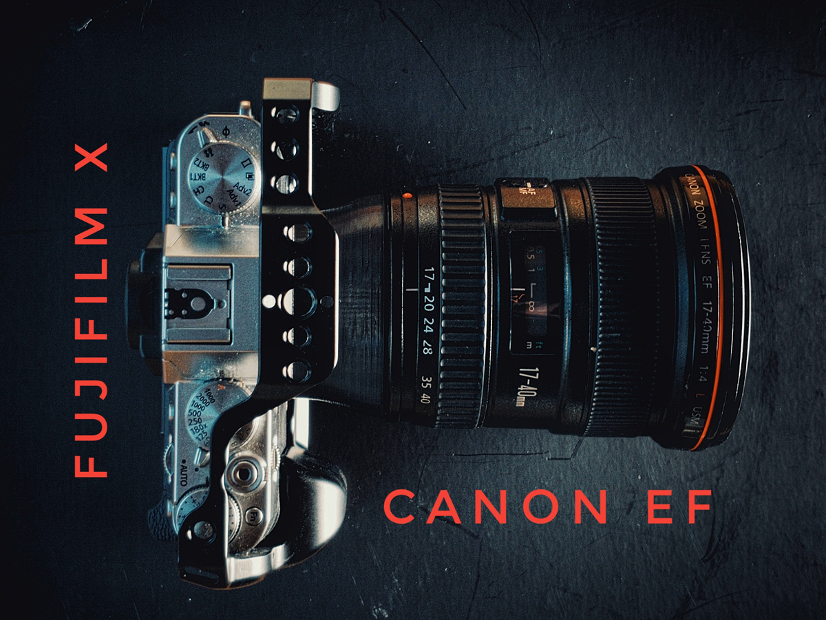 Canon EF to Fujifilm X adapter