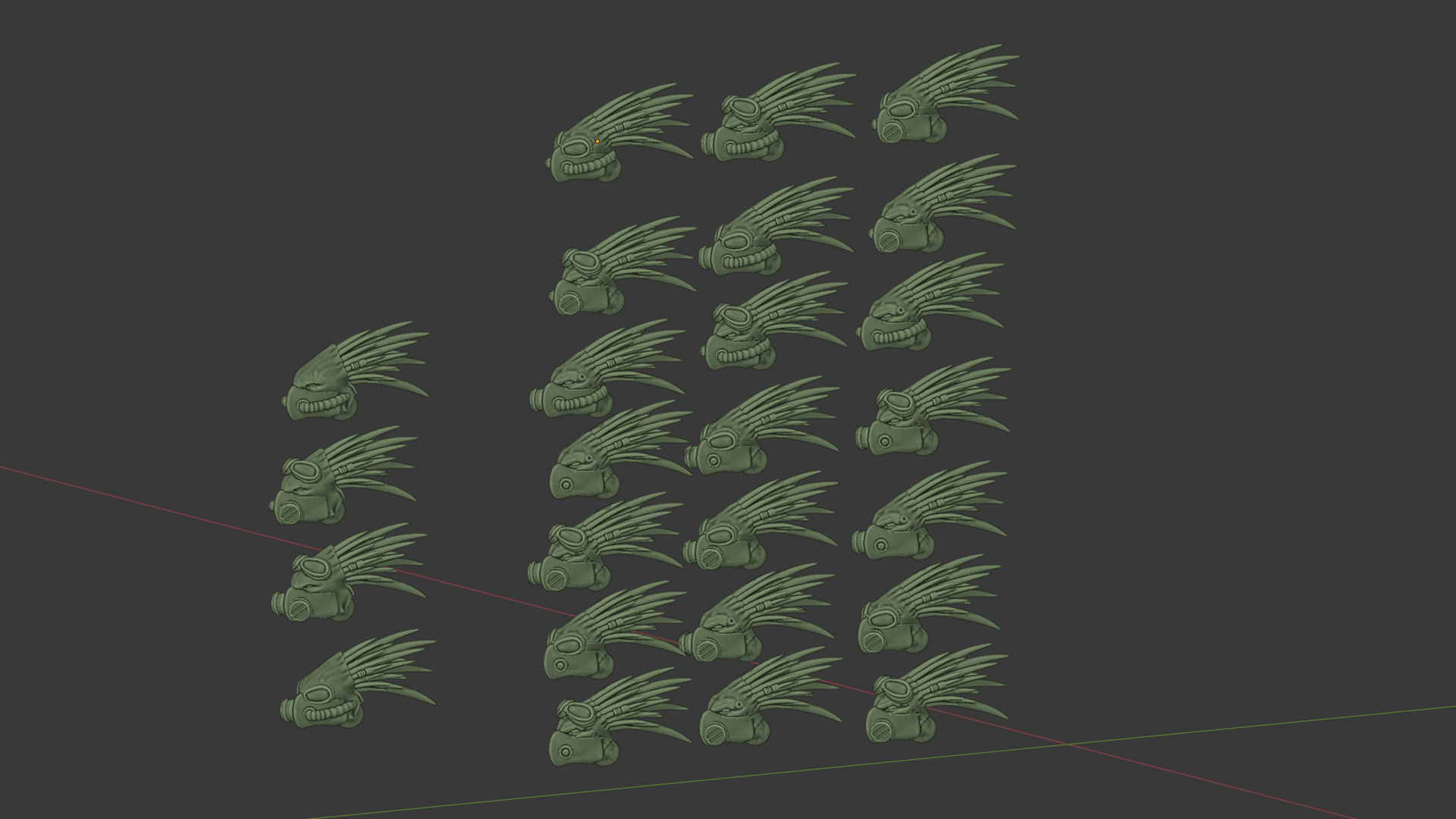 Cannibal Chicken PPE Heads
