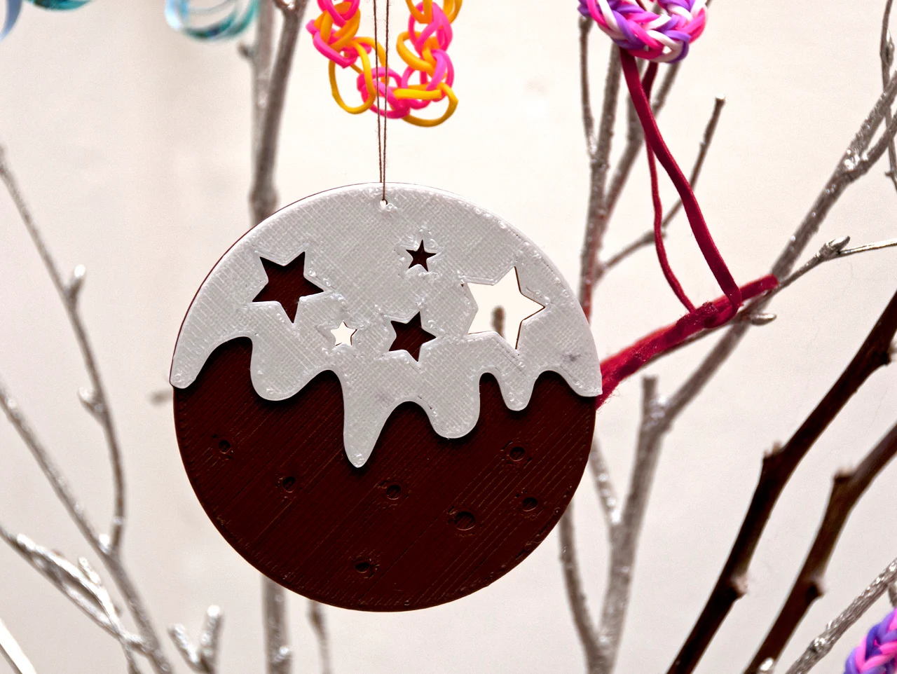 Plum Pudding / Christmas Pudding Tree Ornament