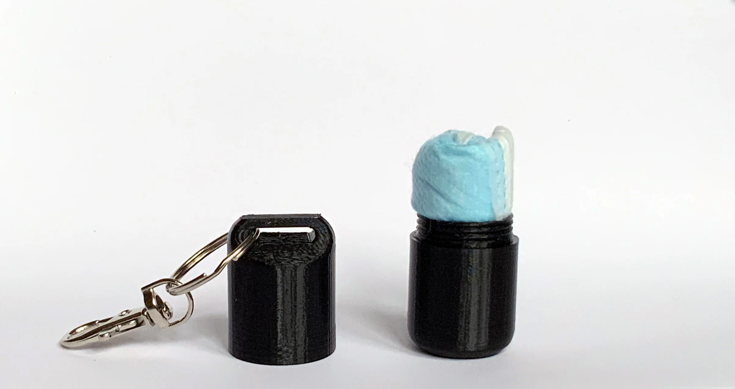 Face Mask Holder Keyring