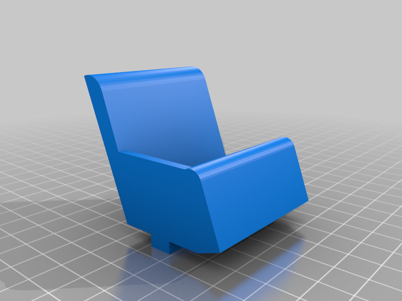 Simracing Rig Keyboard holder (40x40 profile with 8mm nut)
