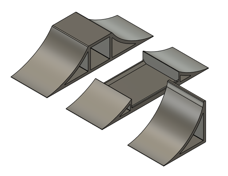 Hot wheels Monstertruck ramps
