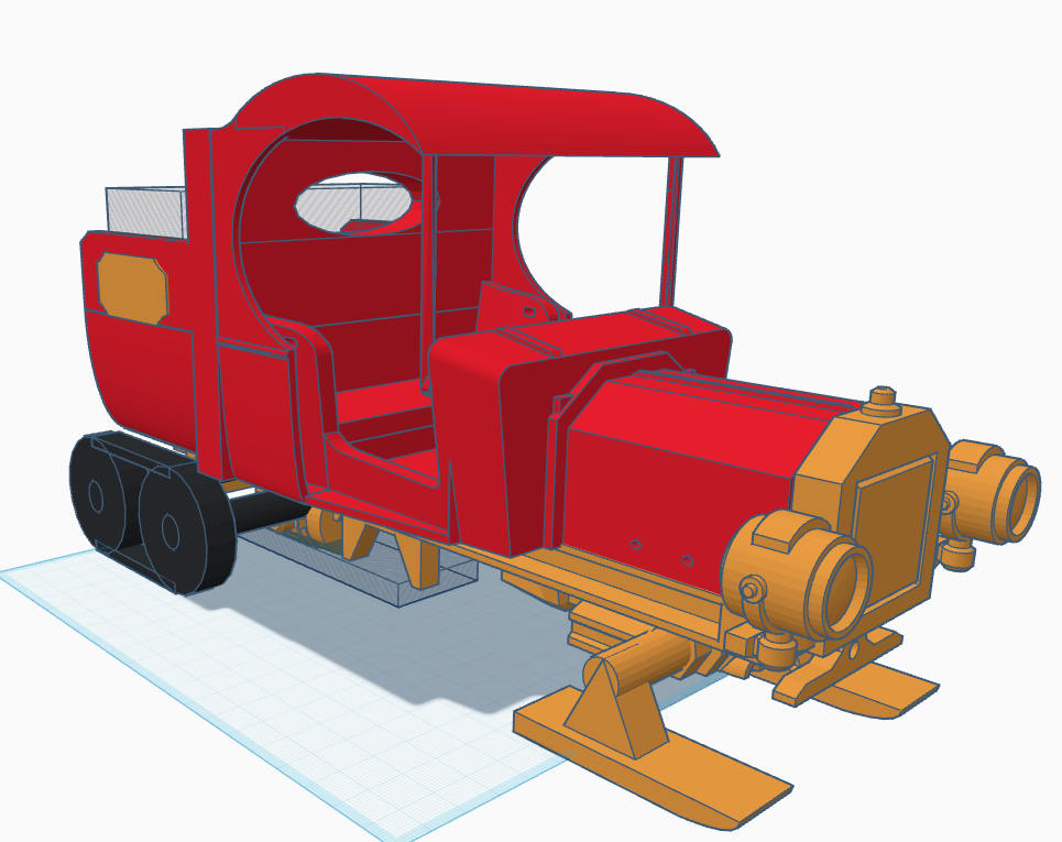 S.D. Kluger's North Pole Mail truck from the Rankin-Bass