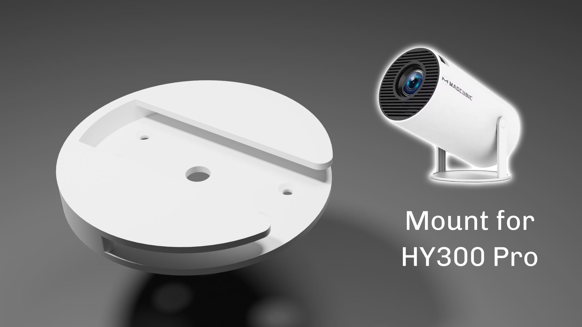 Magicubic HY300 Pro - Projector Wall & Ceiling Mount