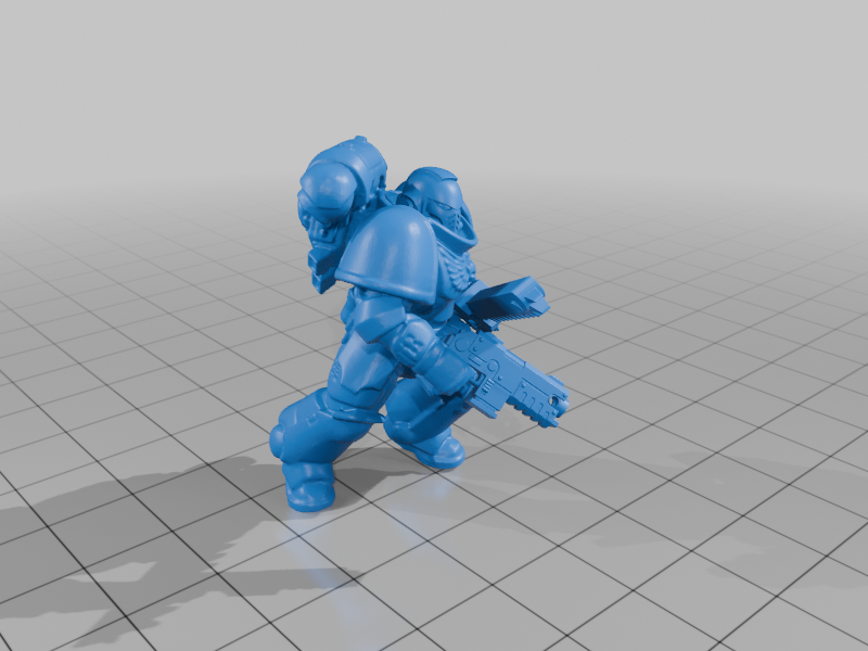 Orbital Drop Shock Troops brawling.