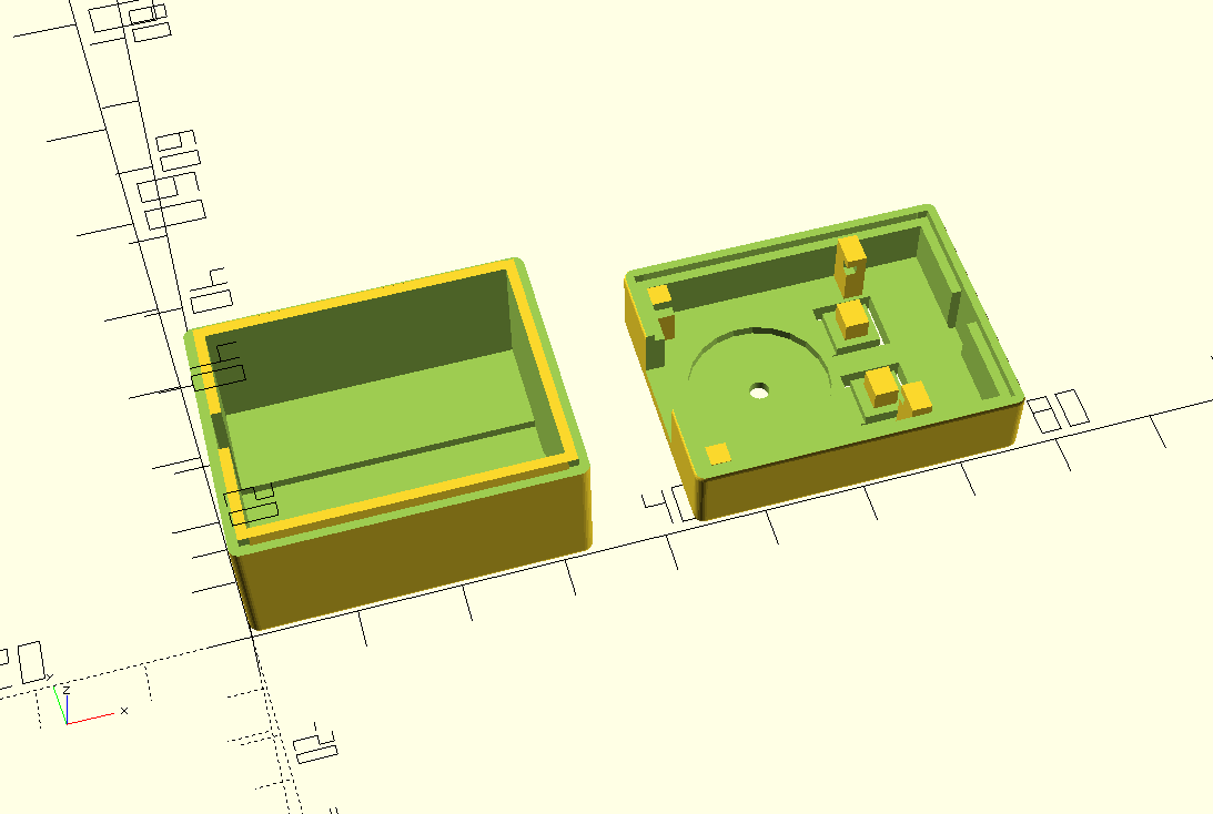 Fully Customizable OpenSCAD Case for Seeed Studio ESP32-C3 with I2S Module support