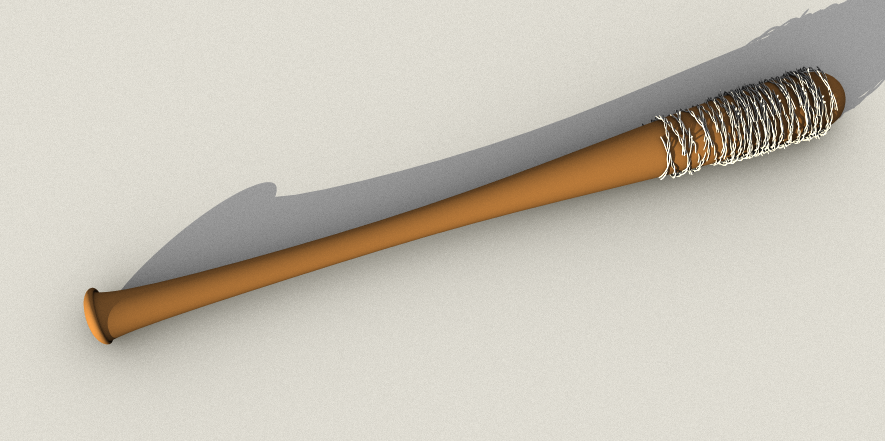 Negan's Bat Lucille from the Walking Dead