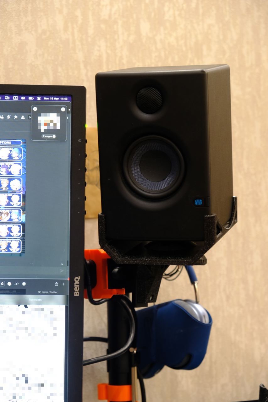 Monitor Arm Mount for PreSonus Eris E3.5