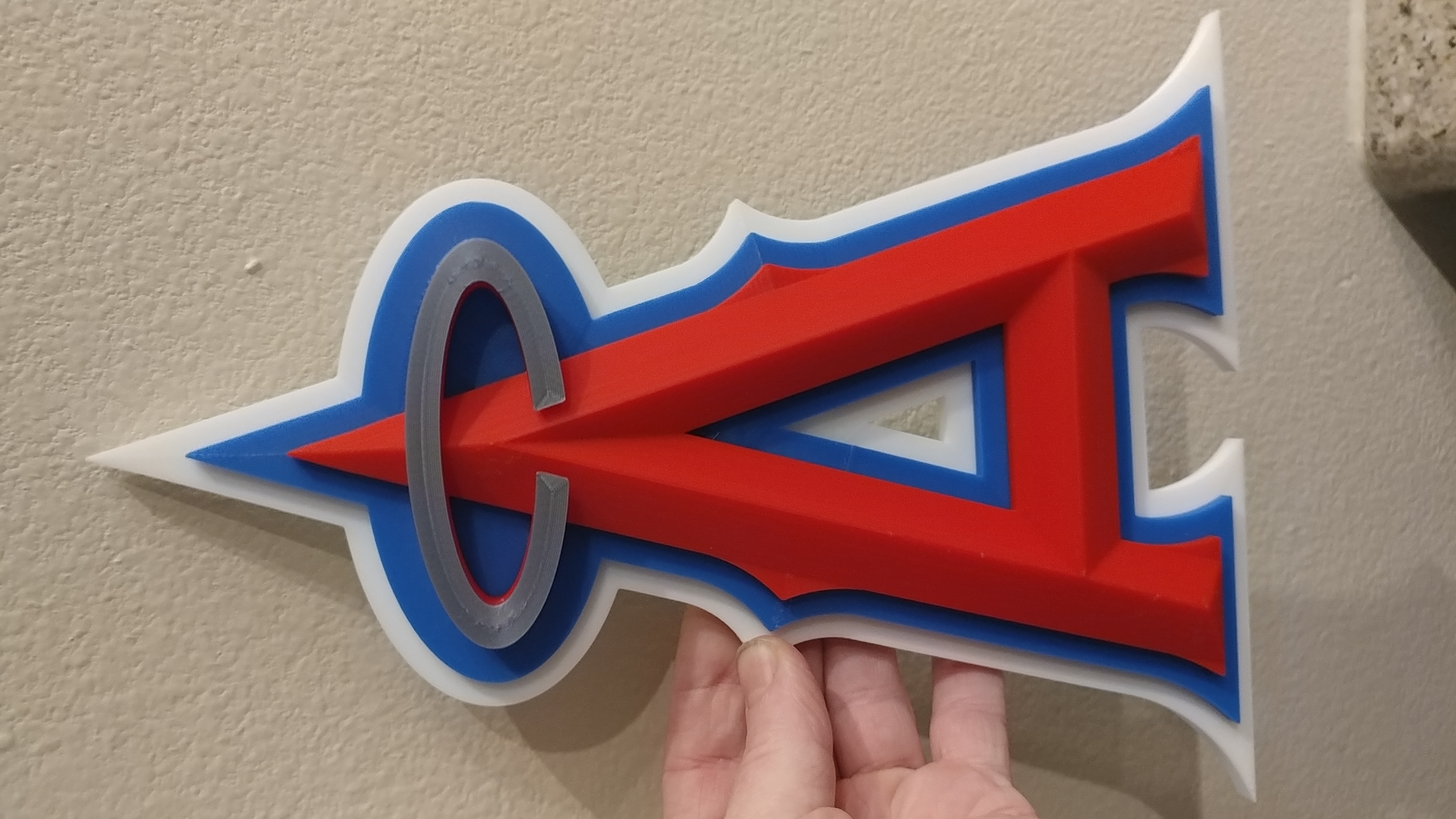 Angels Sign Logo Baseball
