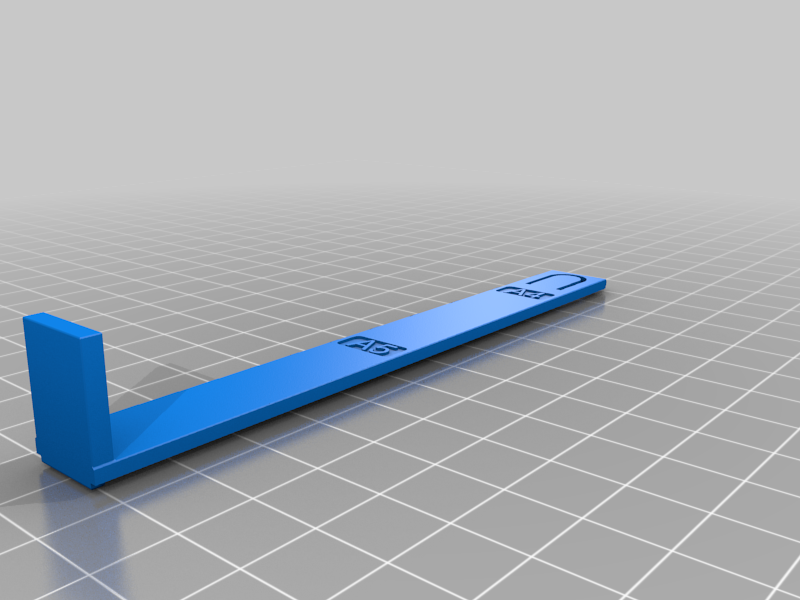 Anschlagschiene Locher / Paper guide Perforator (Pro Office)