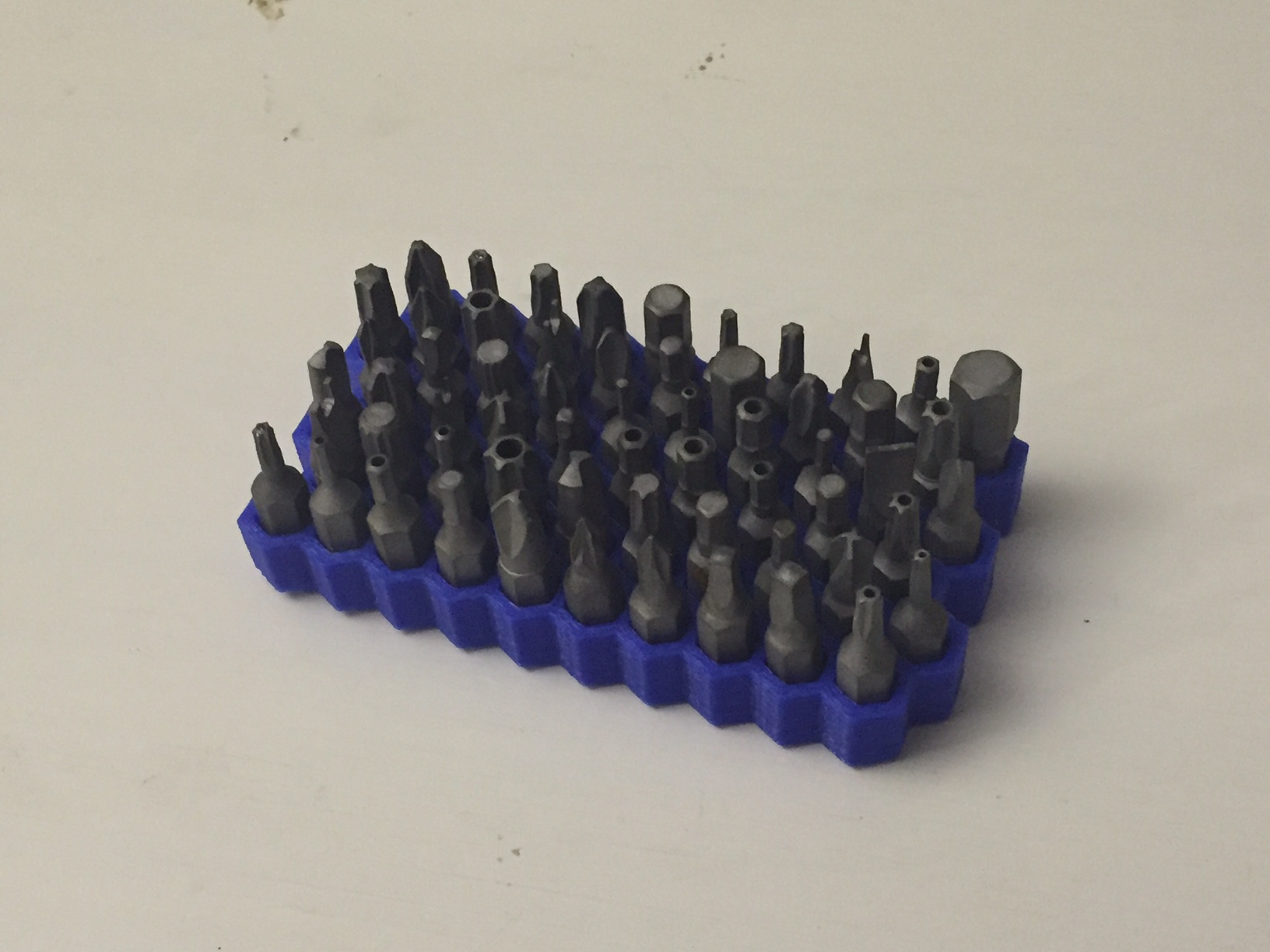 Hex Screw Driver Bit Organizer