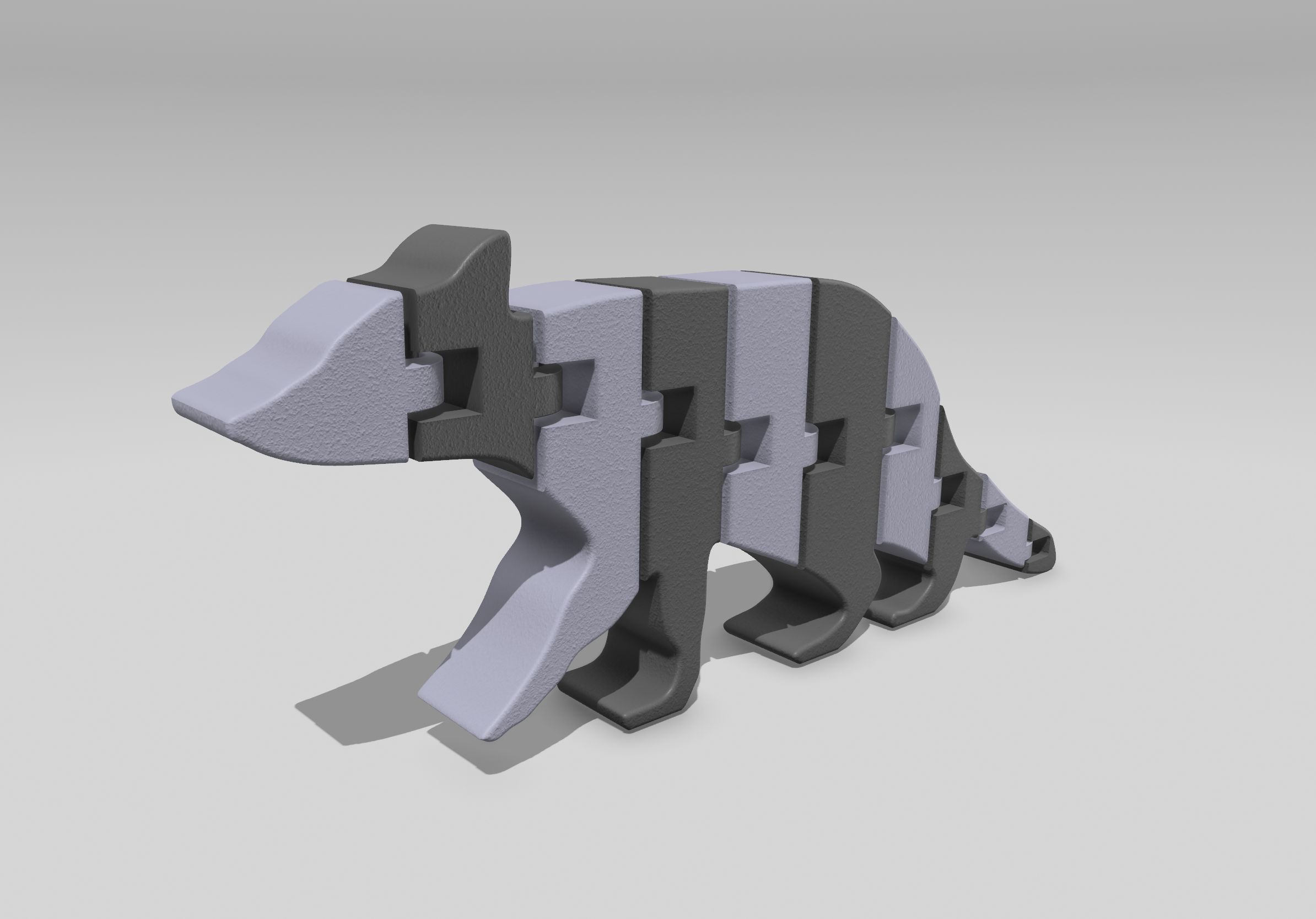 Raccoon Flexi - articulated