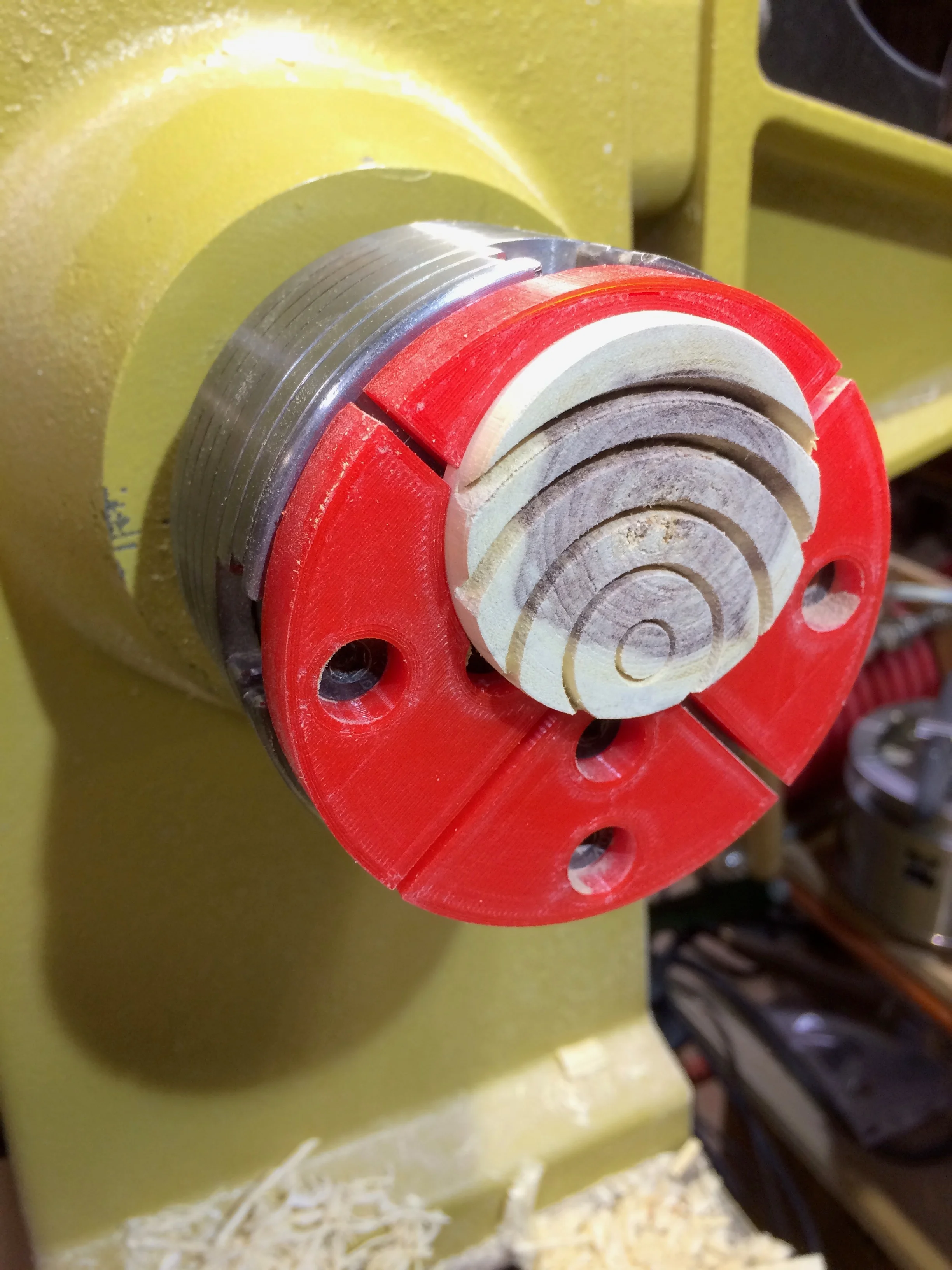 Woodturning: special jaws for Nova chucks