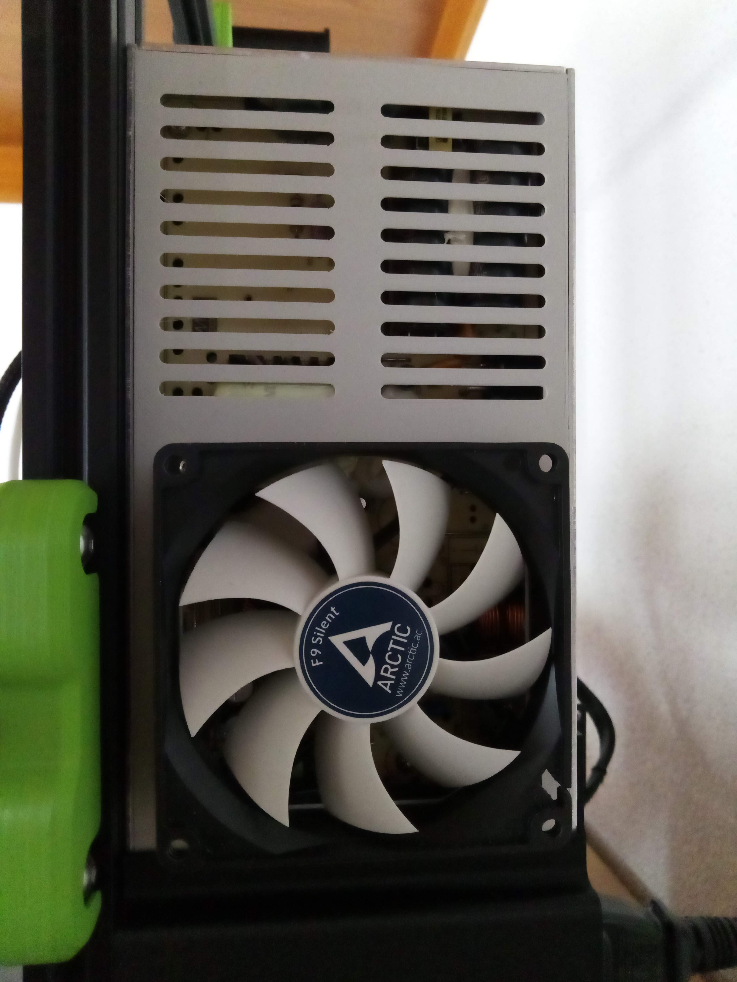 Meanwell LRS-350 PSU Cover with 92mm fan